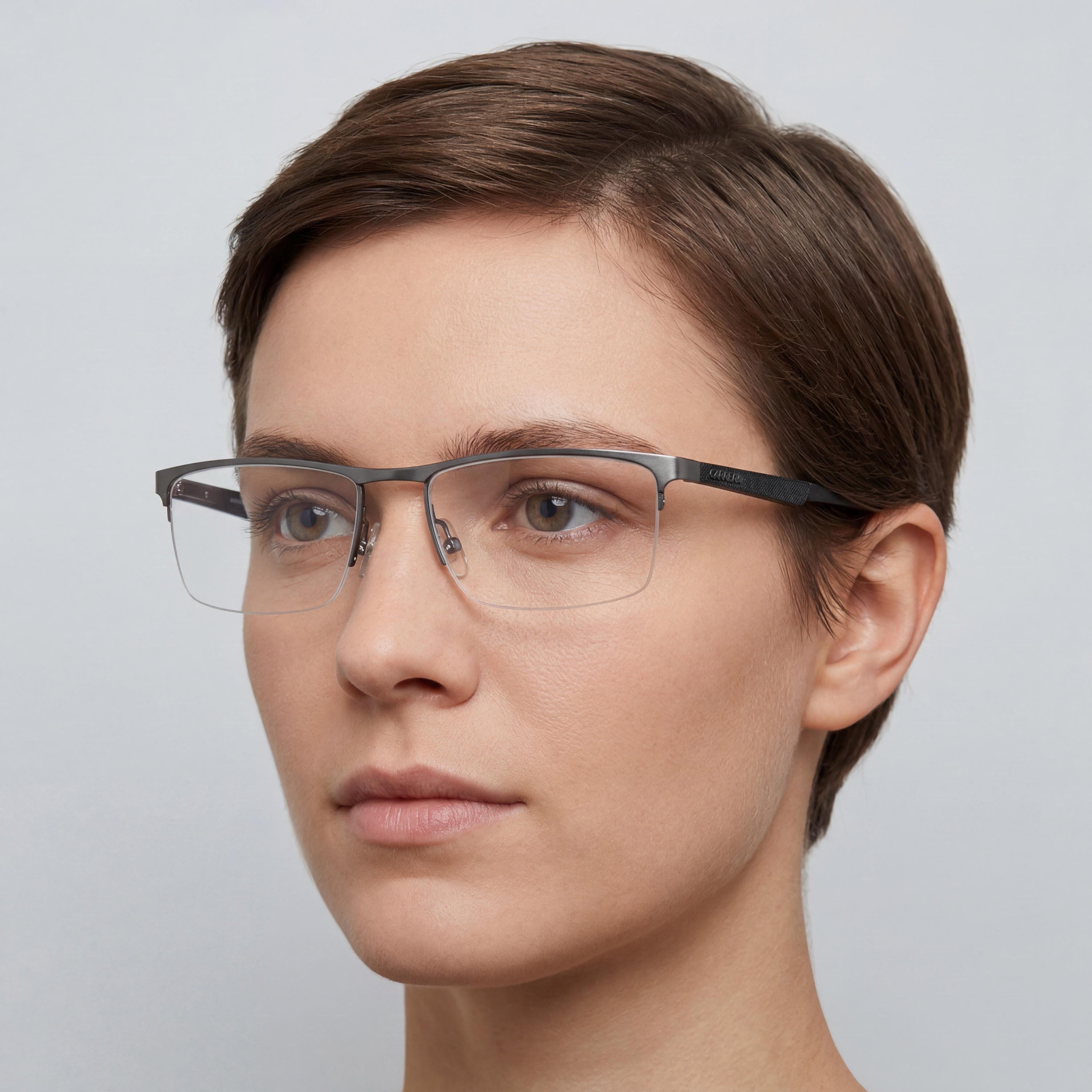 Gafas de sol unisex Carrera Carduc 009, montura de acero de aleación de rutenio negro, lentes de policarbonato, 55 mm, Photo 5
