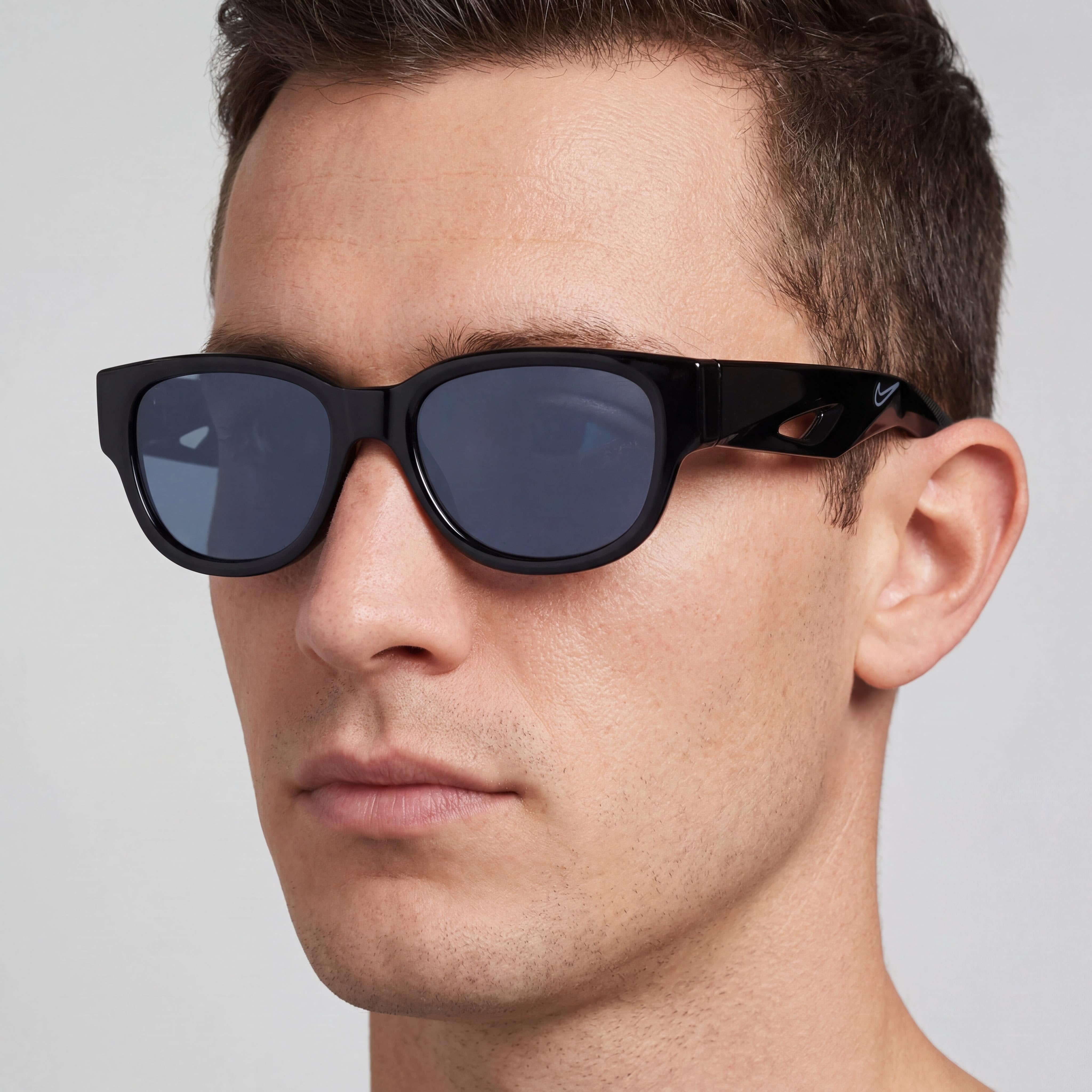 Gafas de sol Nike Variant II EV24014 para hombre, sin polarizar, con montura inyectada en negro y gris, 54 mm, Photo 5