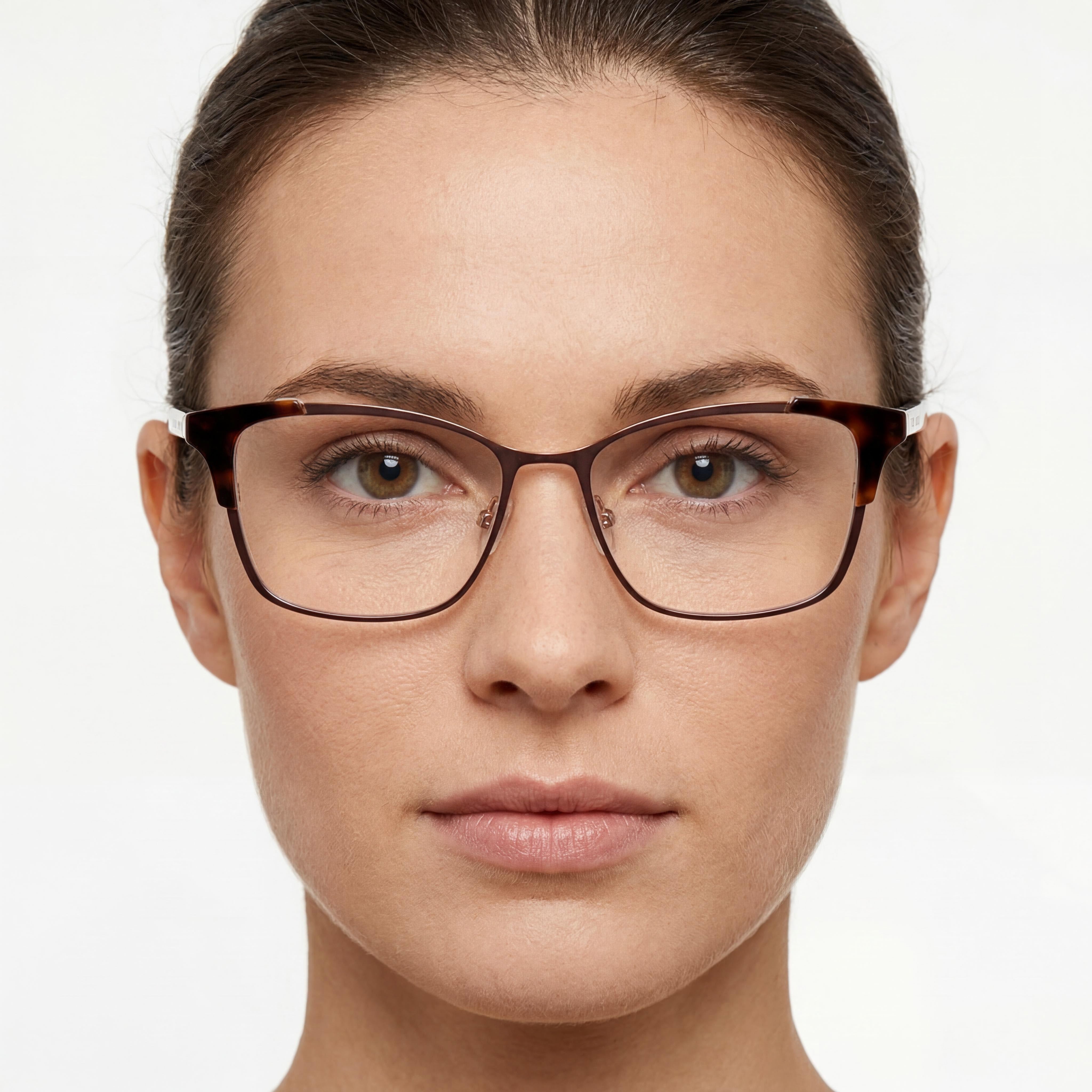 Gafas Ted Baker para mujer con montura metálica marrón de 52 mm, Photo 4