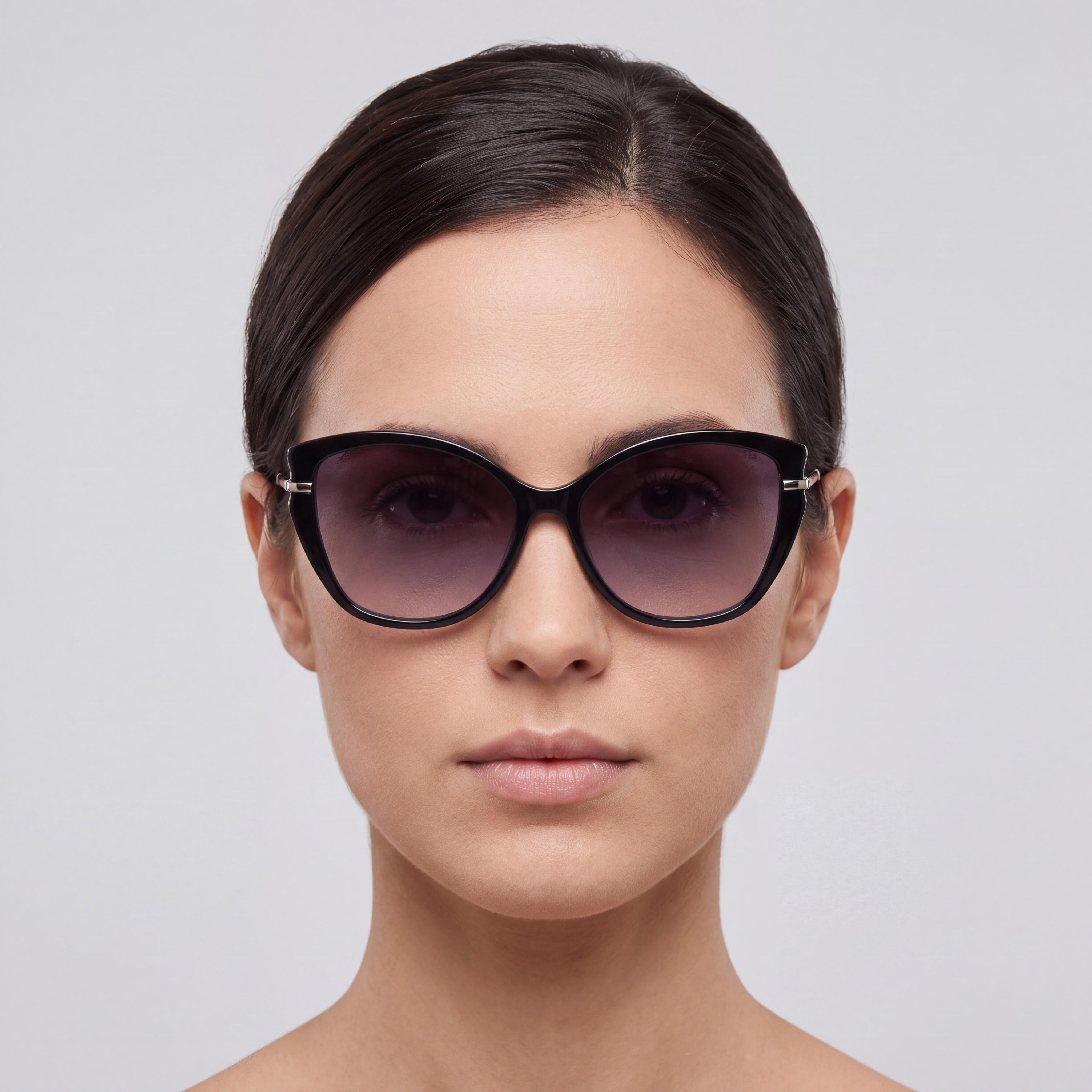 Longchamp LO627S Women's Acetate Multi-coloured Frame Gradient Grey Non-Polarized UV Protection Sunglasses 57mm, Photo 4