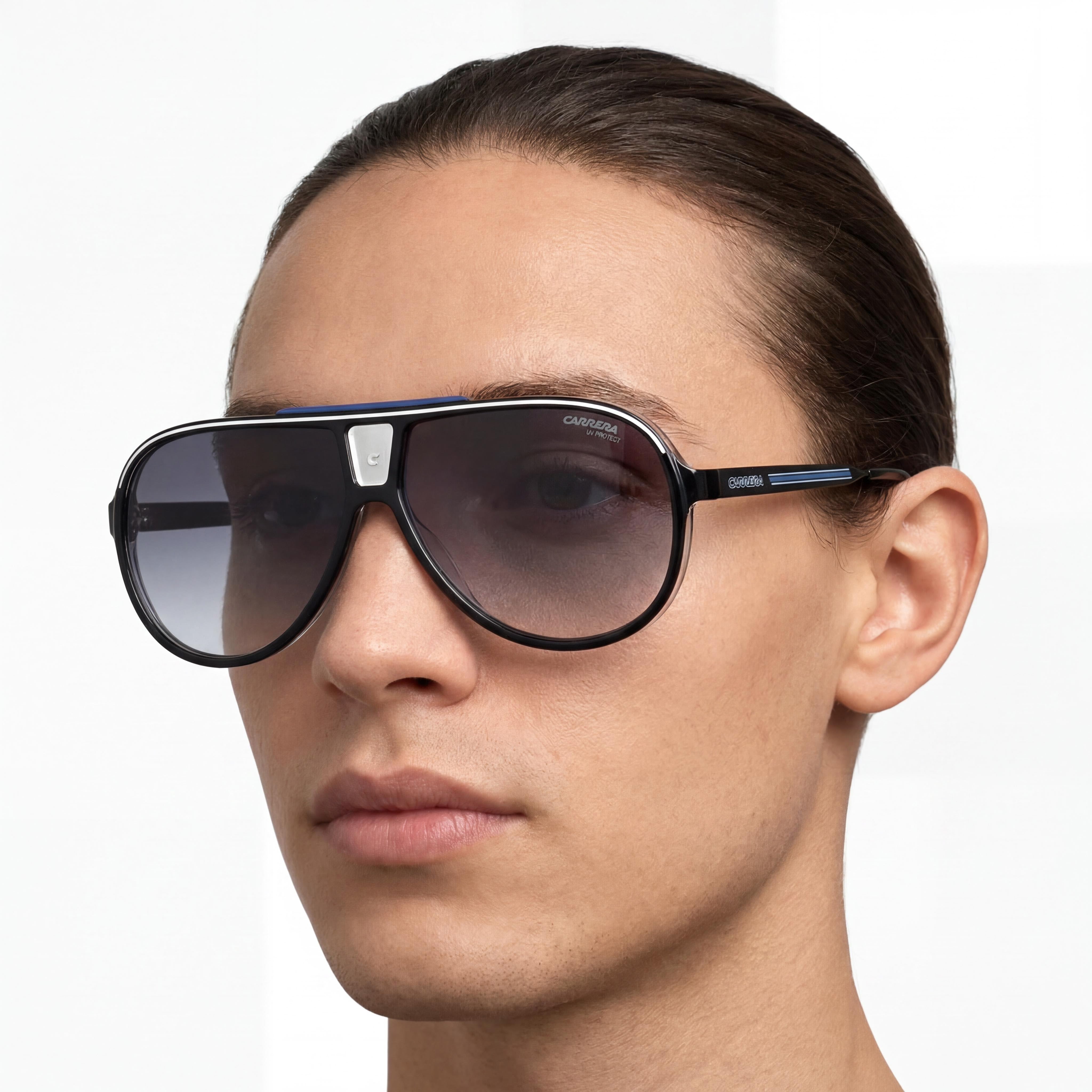 Gafas de sol Carrera 1050/S 0D51/08 tipo aviador negras para hombre, Photo 4