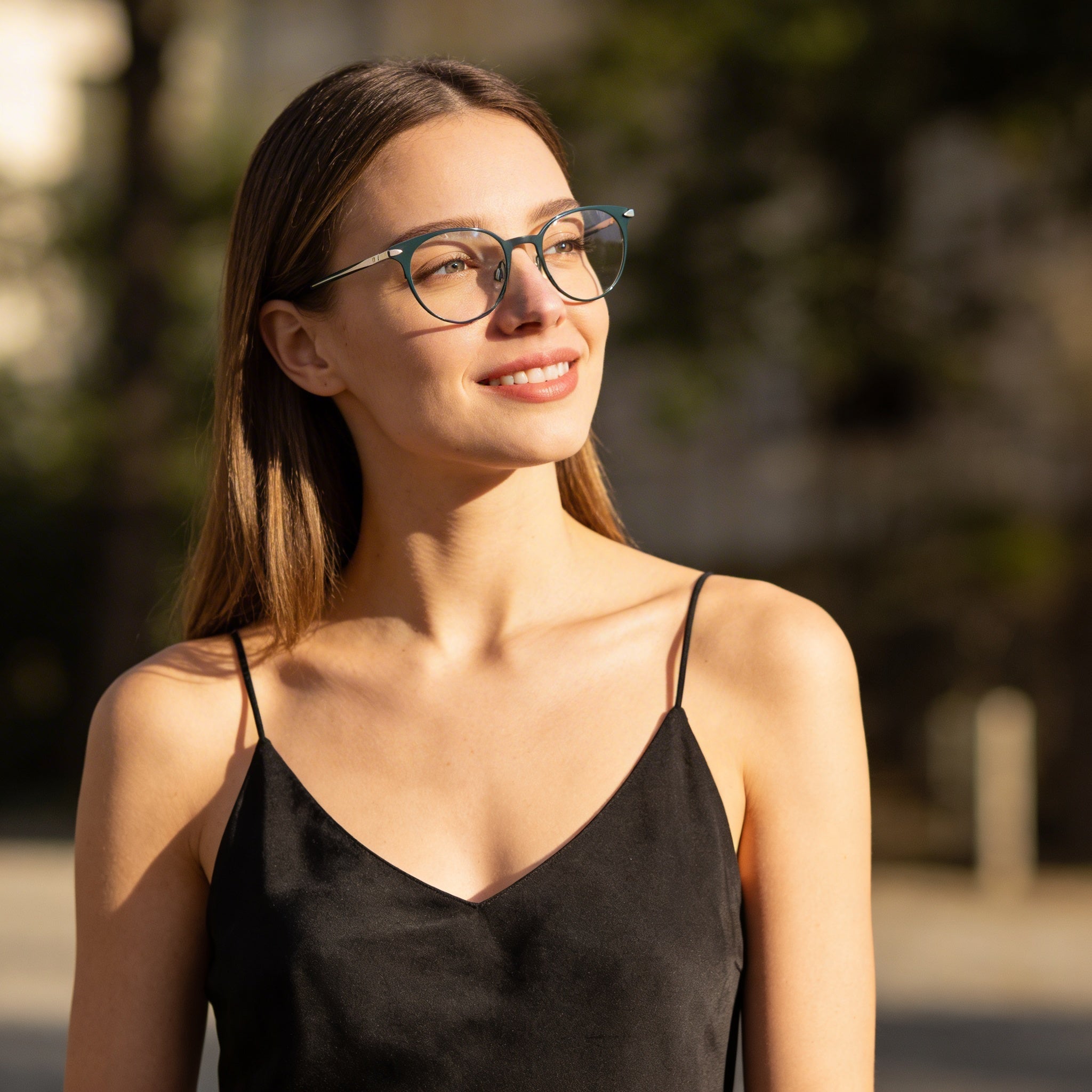 Gafas Rag & Bone Rnb 3011 con montura de titanio para mujer, color azul paladio mate, talla 48-19-140 mm, Photo 4