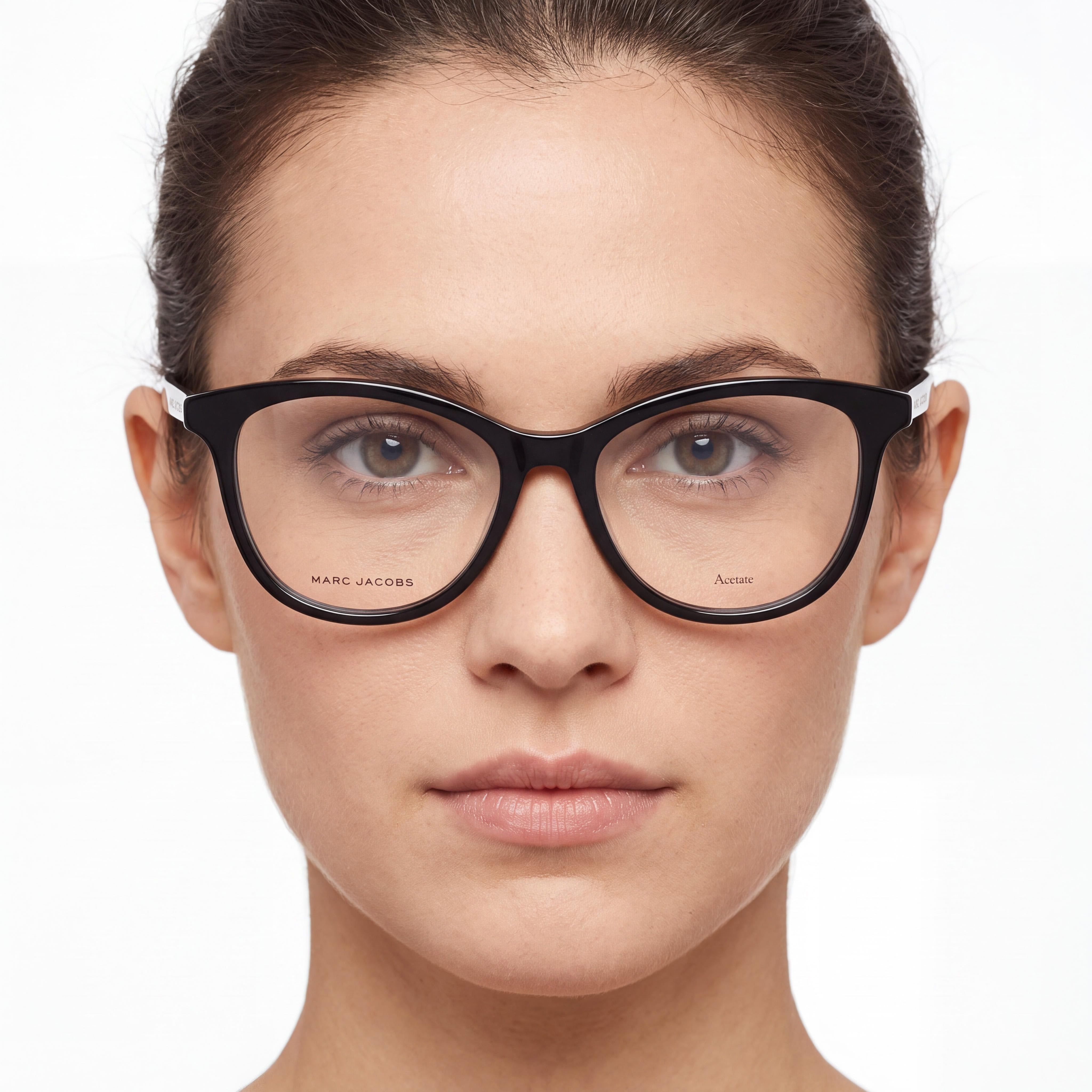 Monturas de acetato informales para mujer Marc Jacobs con lentes de policarbonato, lentes de 52 mm, puente de 16 mm, varillas de 145 mm, Photo 5