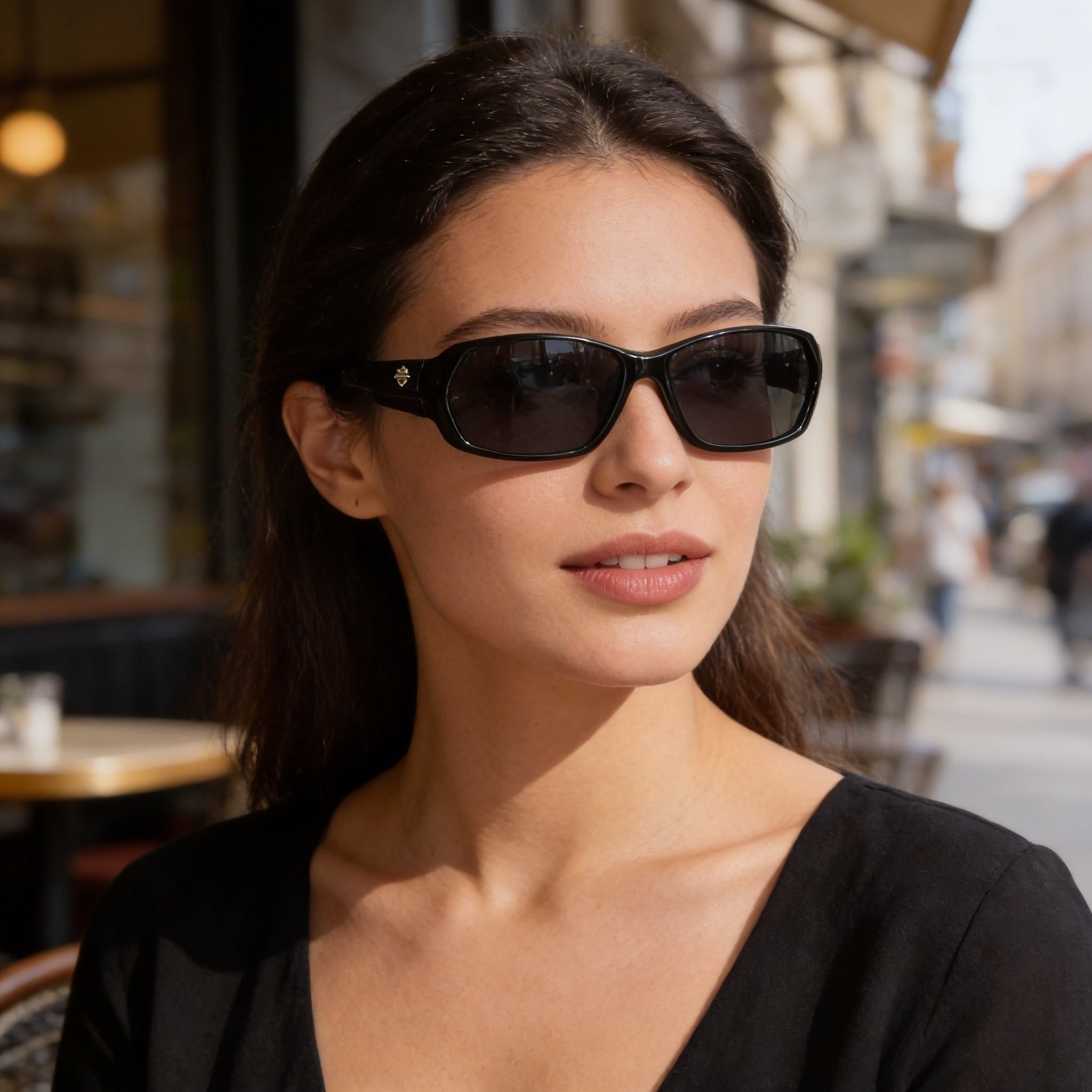 Harley-Davidson Classic Unisex, montura inyectada en negro brillante, sin polarizar, protección UV, 63 mm, Photo 5