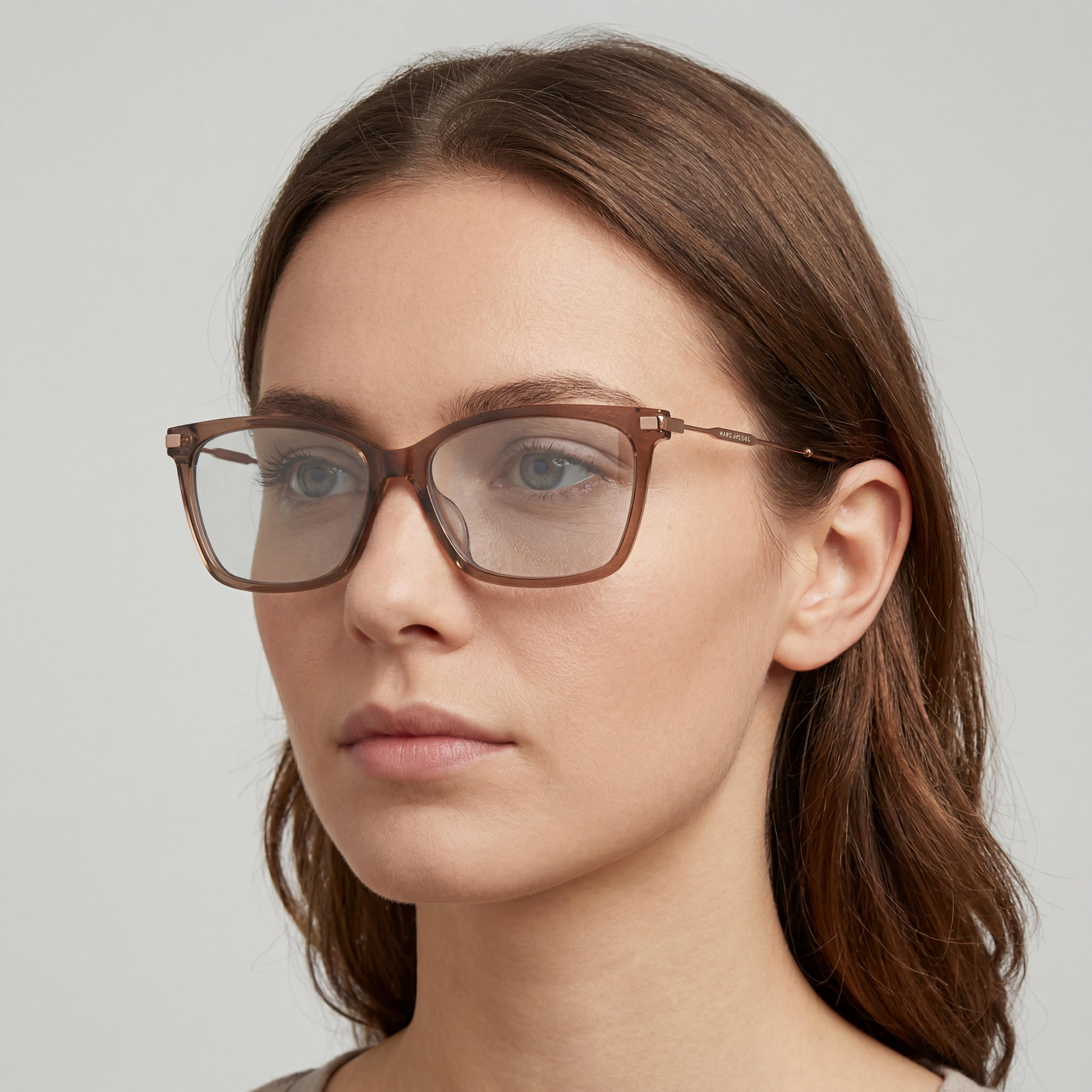 Marc Jacobs MARC 508/F Gafas de Mujer Estilo Ojo de Gato Montura Plástica Lila Lentes de Demostración Ancho de Lente 53mm, Photo 5