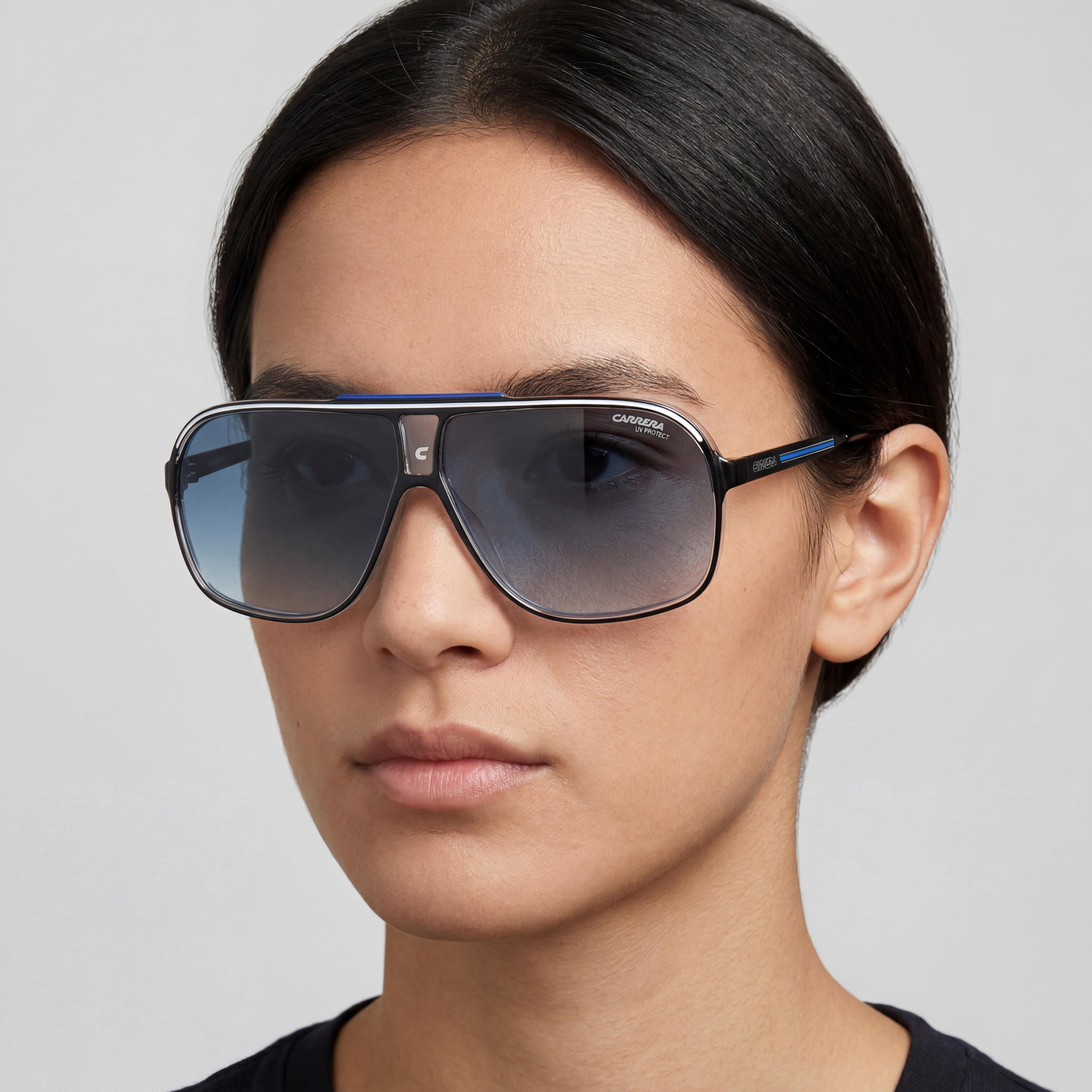Gafas de sol Carrera Grand Prix 3 Black Aviator degradadas unisex, Photo 4