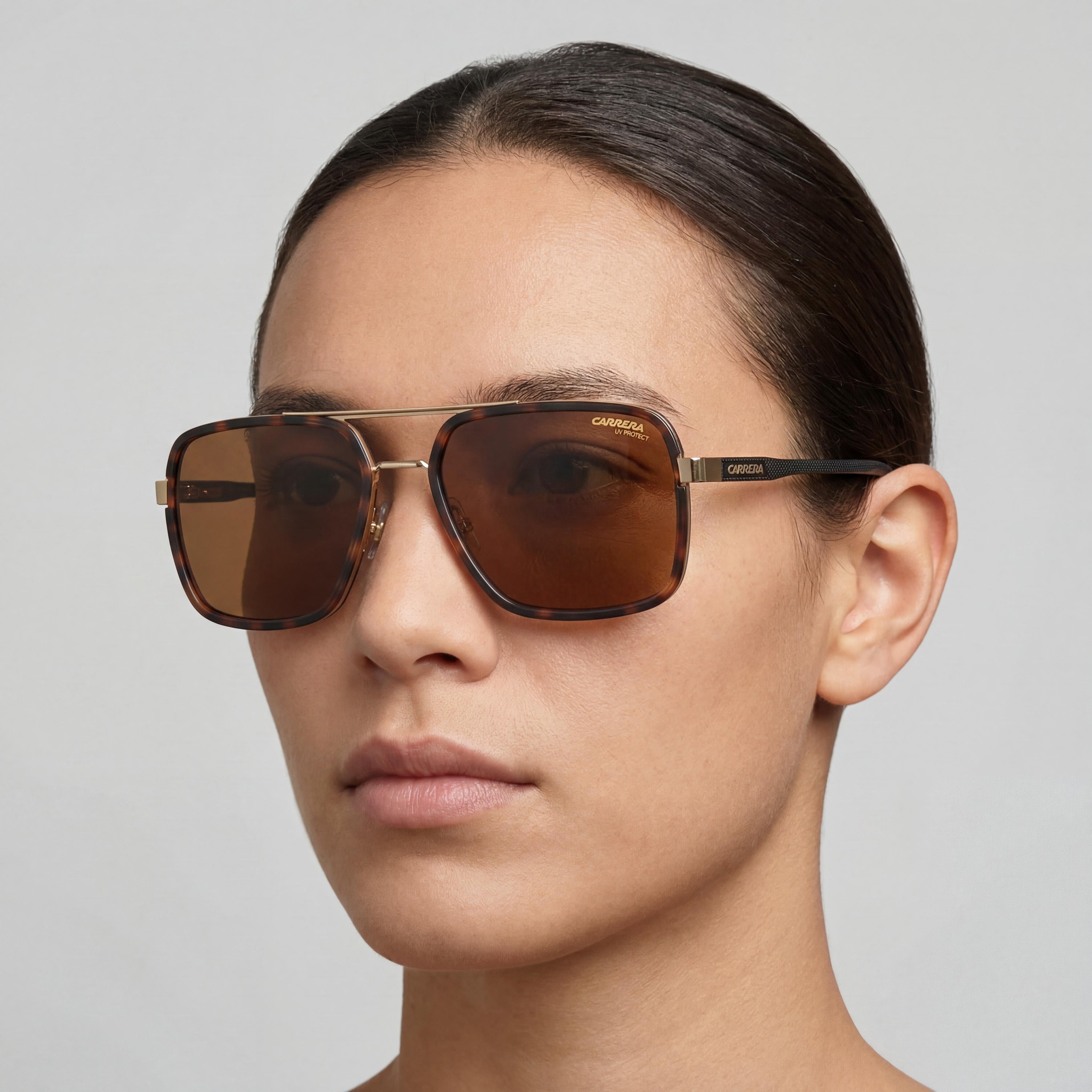 Carrera 256/S Gold Aviator Sunglasses for Men, 58mm, Photo 4