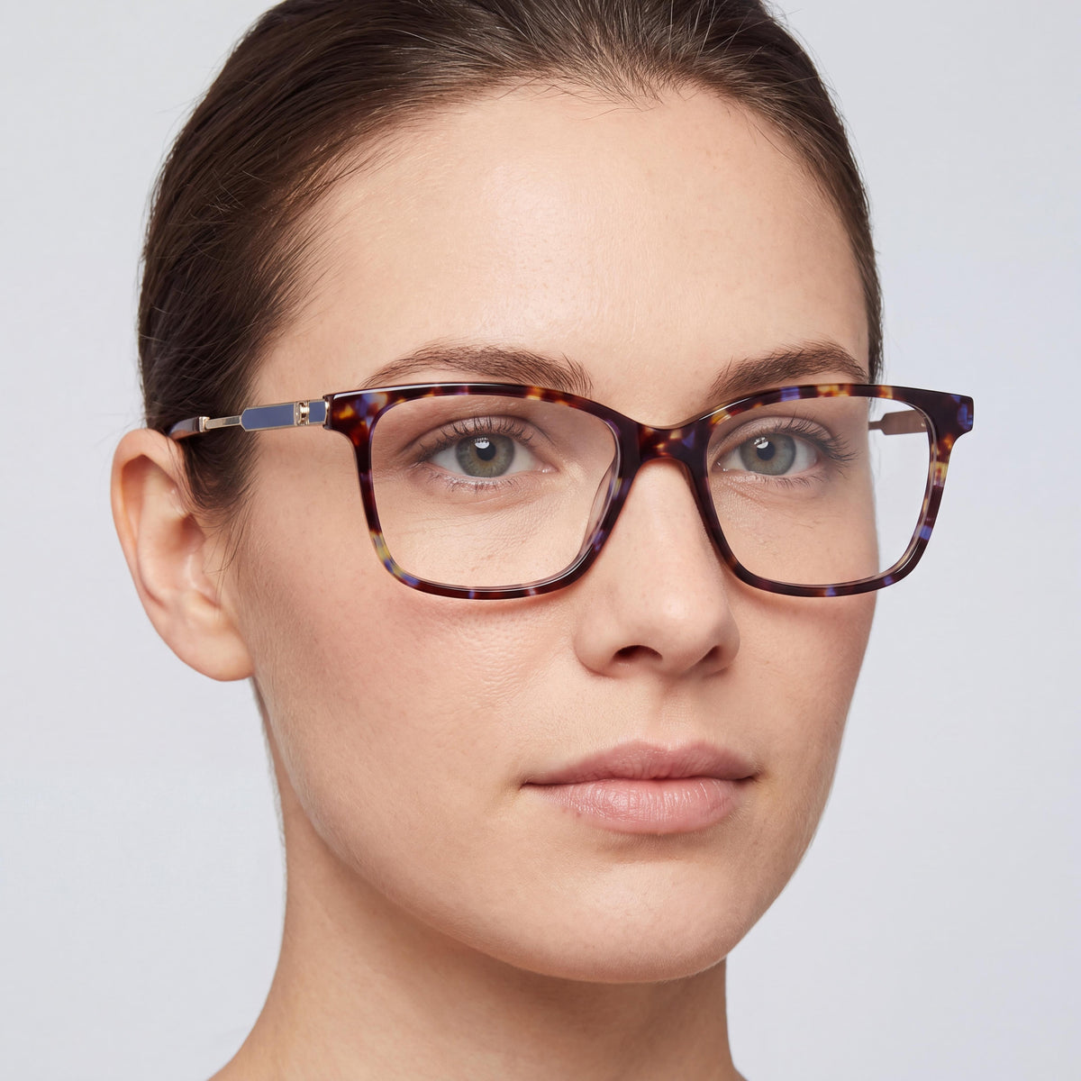 Gafas de sol unisex Kate Spade New York Melody G de acetato, color azul habana, 51 mm, Photo 4