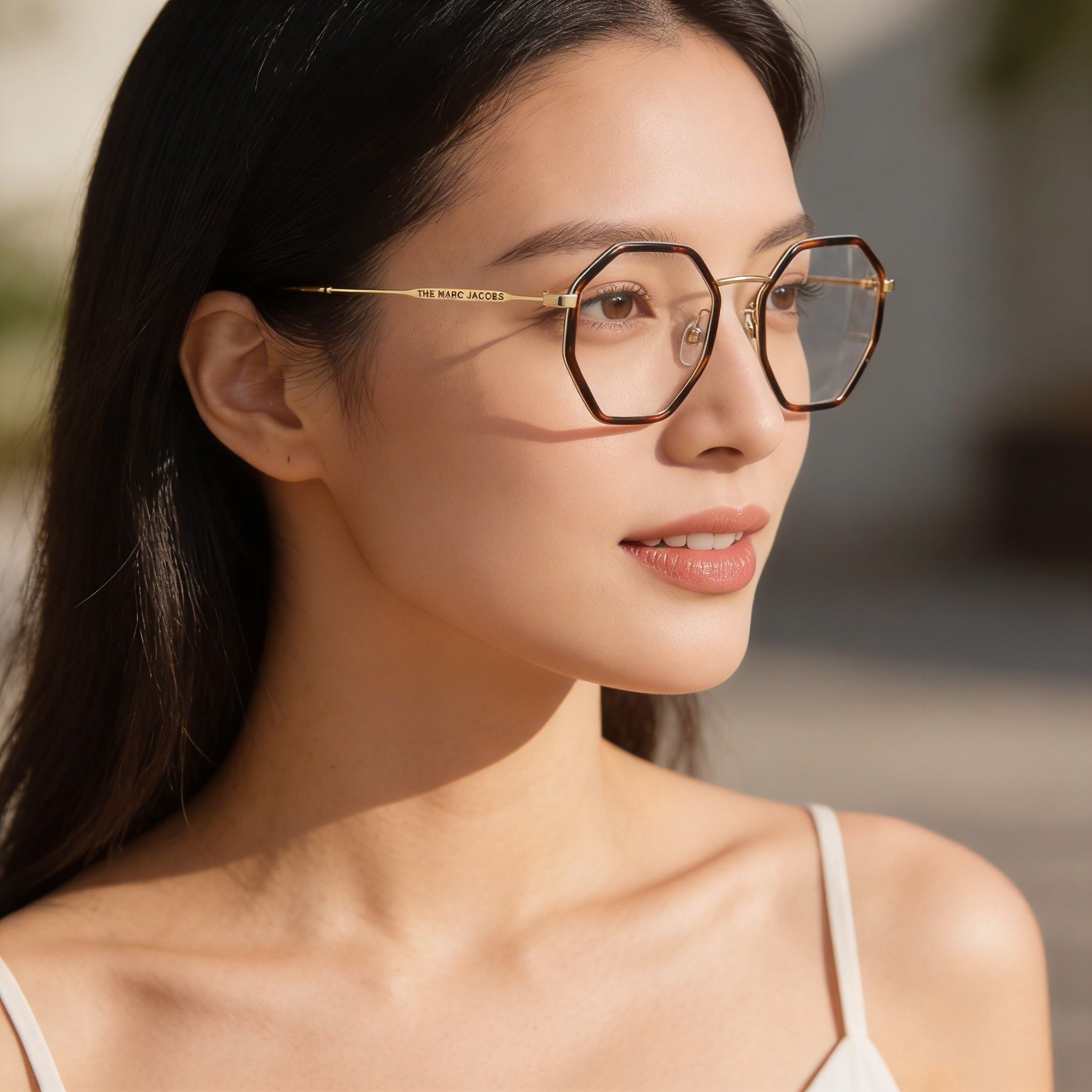 Marc Jacobs Marc 538 Women's Havana Stainless Steel Optical Frames UV Protection Non-Polarized 50mm, Photo 4