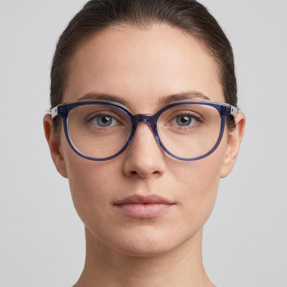 rag & bone Rnb3029 Women's Eyeglasses featuring Black Acetate Frames and Clear Polycarbonate Lenses 50mm