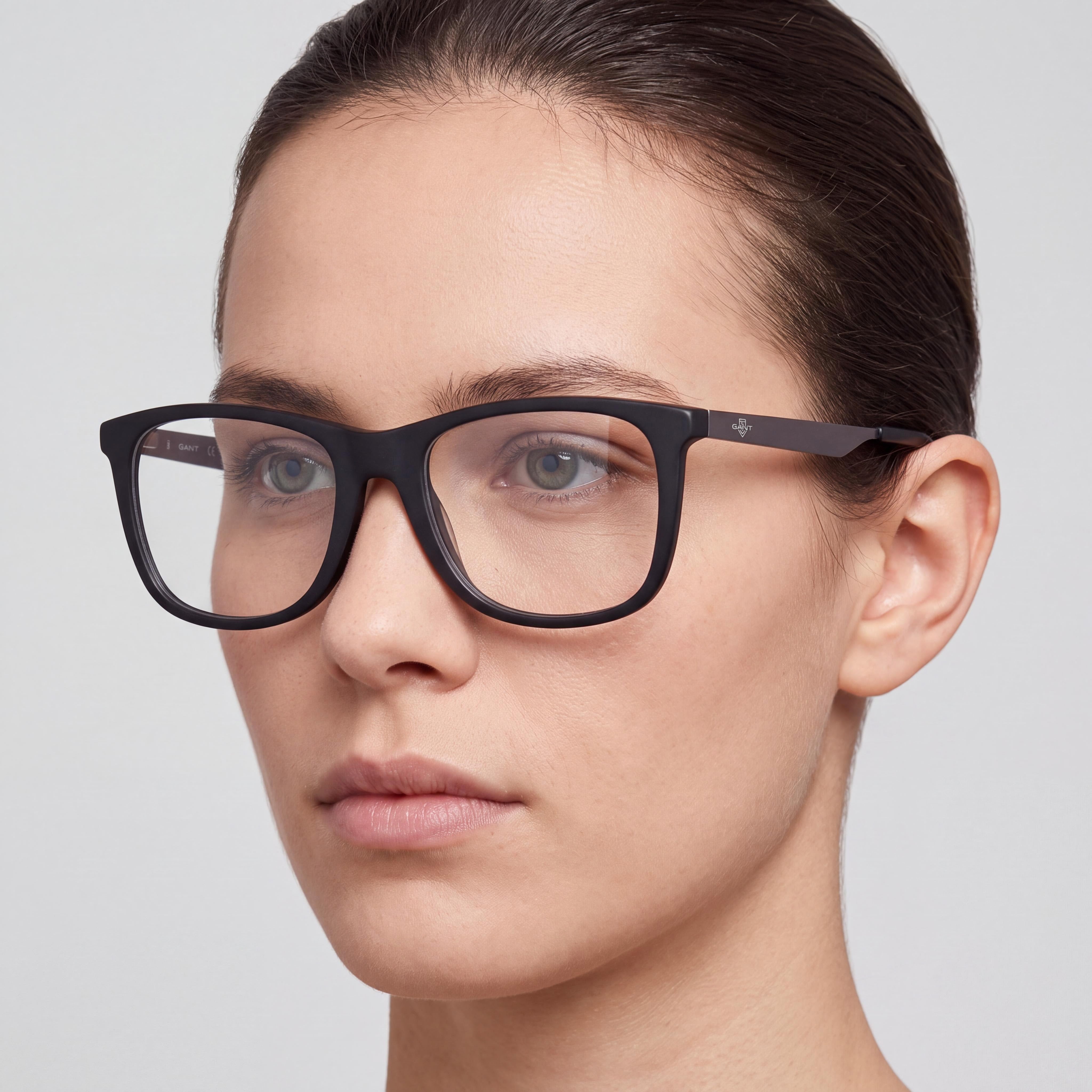 GANT Ga50048 Unisex Sunglasses with Matte Black Frame and Black Polycarbonate Non-Polarized Lenses, Size 56-20-145, Photo 4
