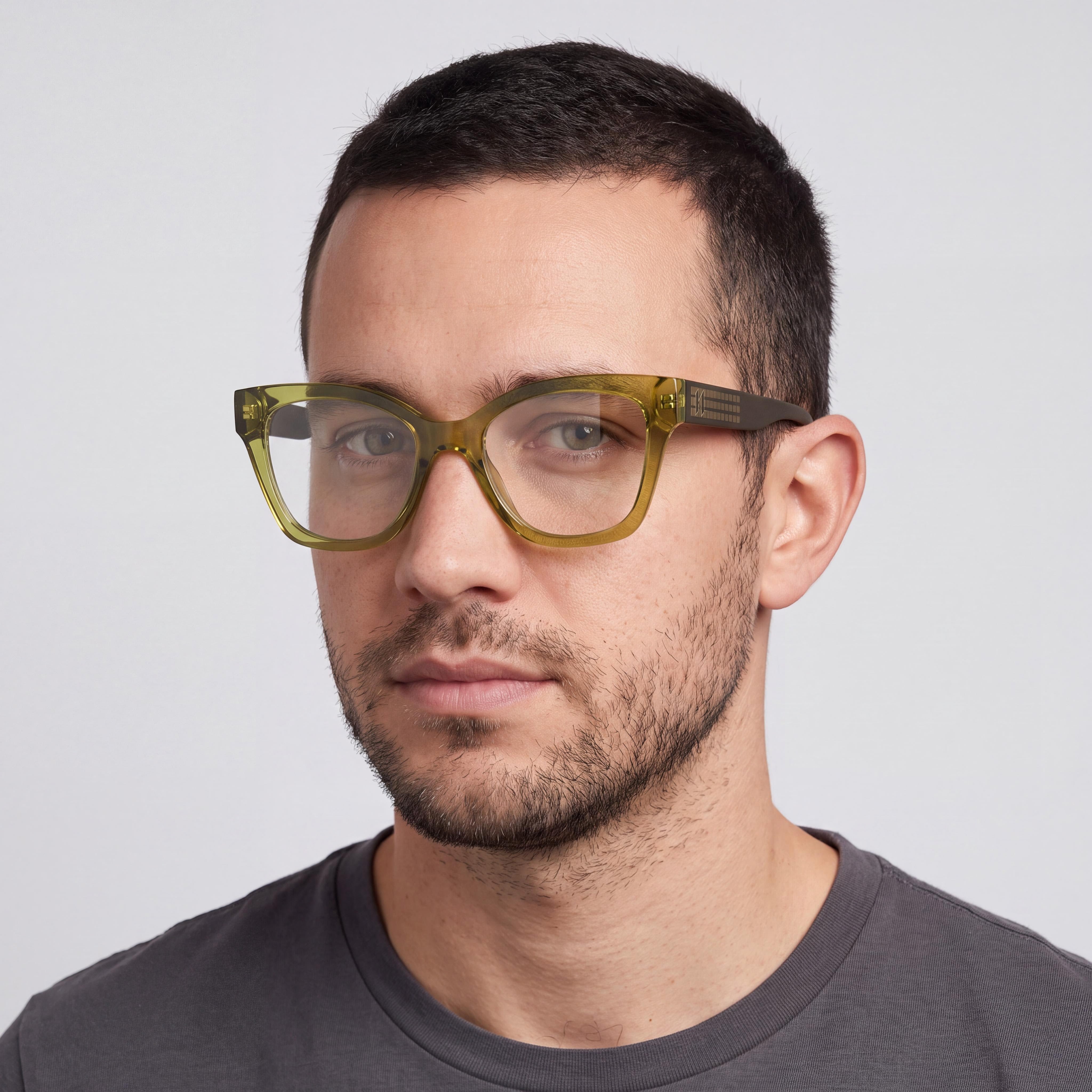 Gafas de sol KARL LAGERFELD Kl6150 unisex de montura inyectada multicolor con lentes caqui, ancho de lente 53 mm, Photo 4