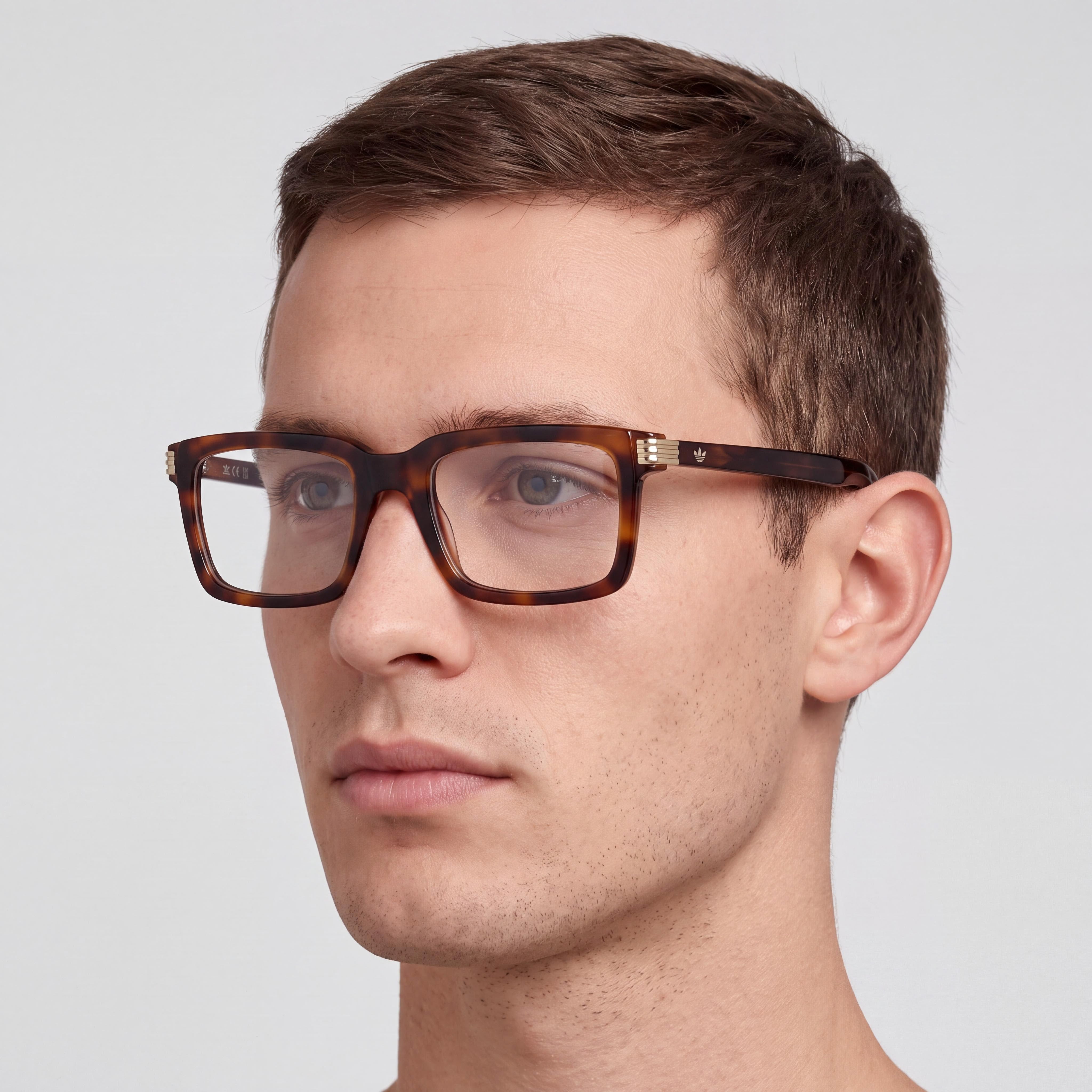 adidas Originals MODERNO Gafas de hombre, Montura de plástico Habana Oscuro con 52 mm de Ancho de Lente, 20 mm de Ancho de Puente, 145 mm de Longitud de Patilla, Photo 4