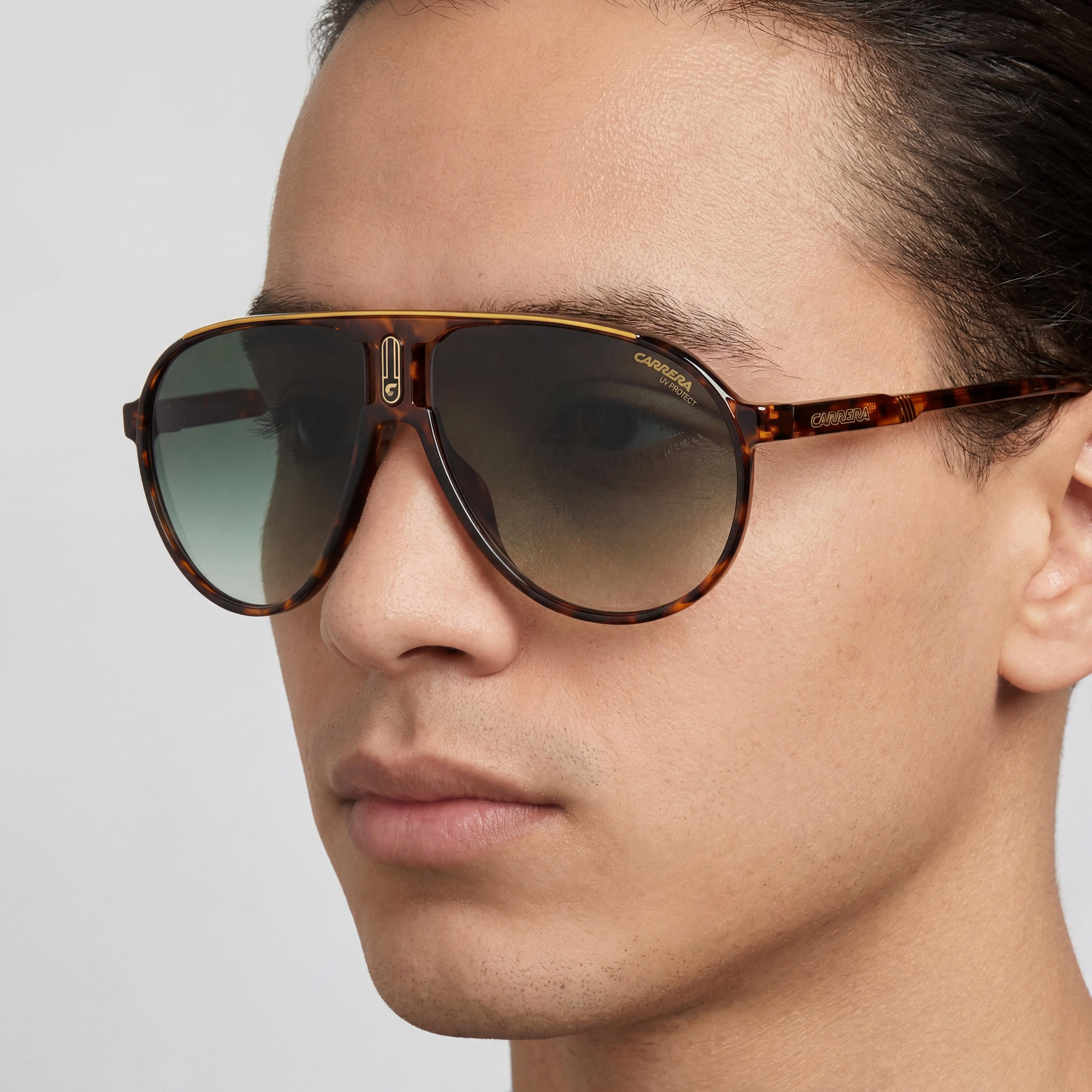 Gafas de sol unisex Carrera Champion65/N 00UC9K rojas Habana, 62mm, Photo 4
