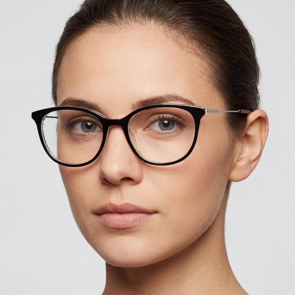 Gafas de sol Juicy Couture Comtemporary para mujer, montura de acetato negra, sin polarizar, protección UV, 51 mm