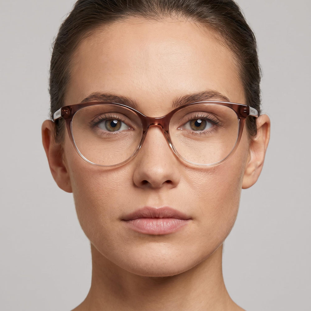 Tommy Hilfiger Th 1888 Women's Plastic Frame, Multicolour Frame, Nude Lenses, Dimensions 52-18-140mm