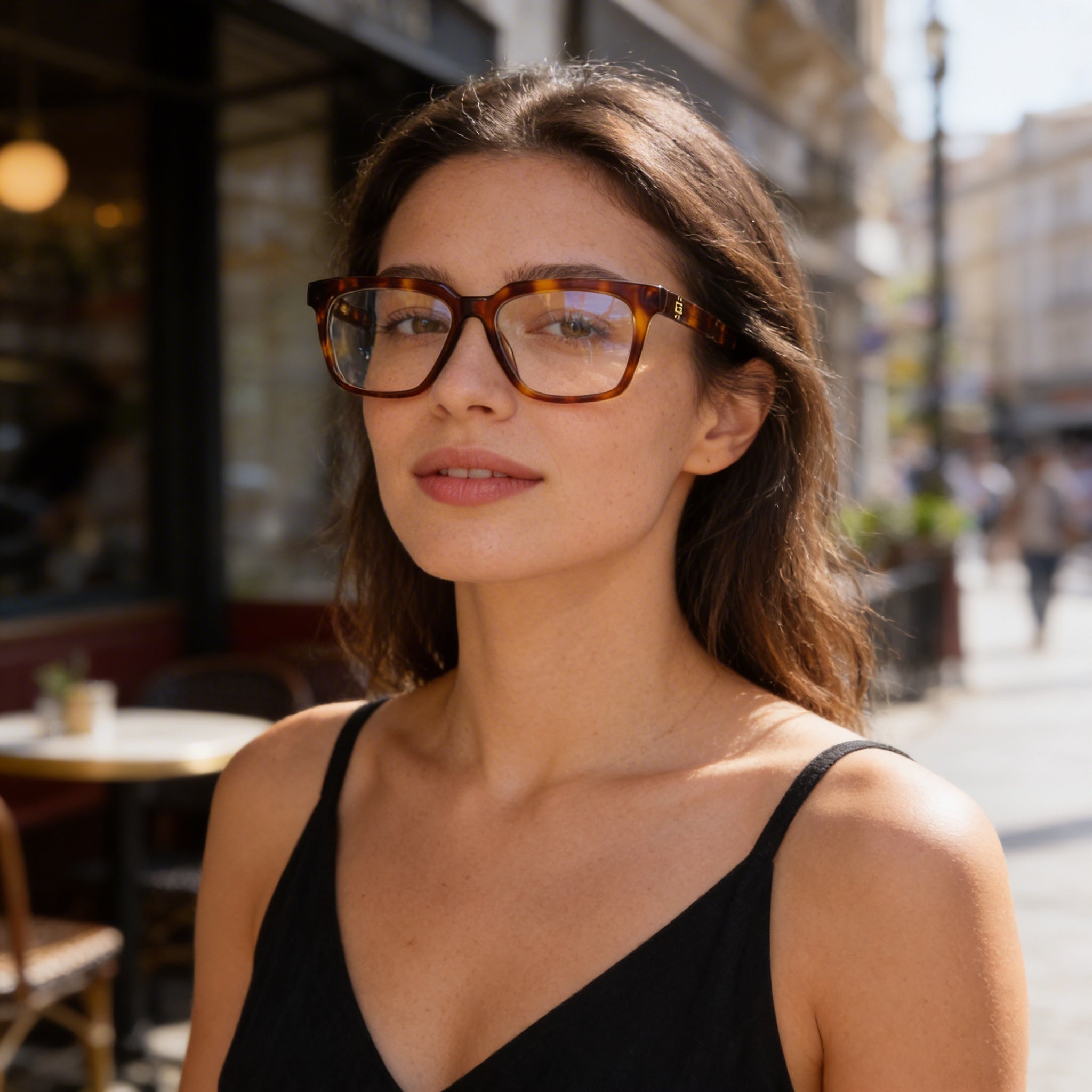 Gafas de sol GUESS para mujer color Habana oscuro, Photo 5