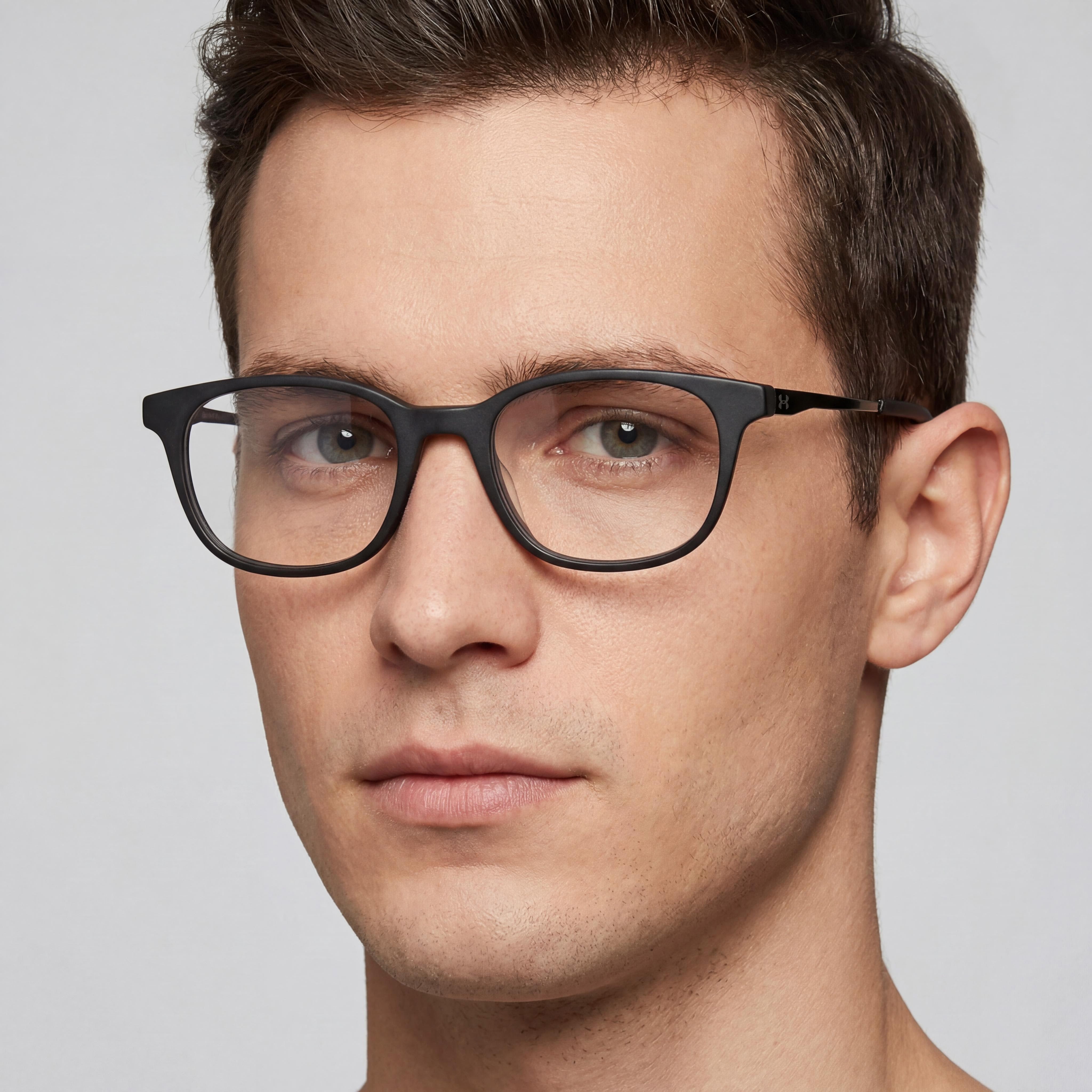 Under Armour Modern Men's Acetate Frame Matt Black Polycarbonate Lens Sunglasses with UV Protection 51mm, Photo 4