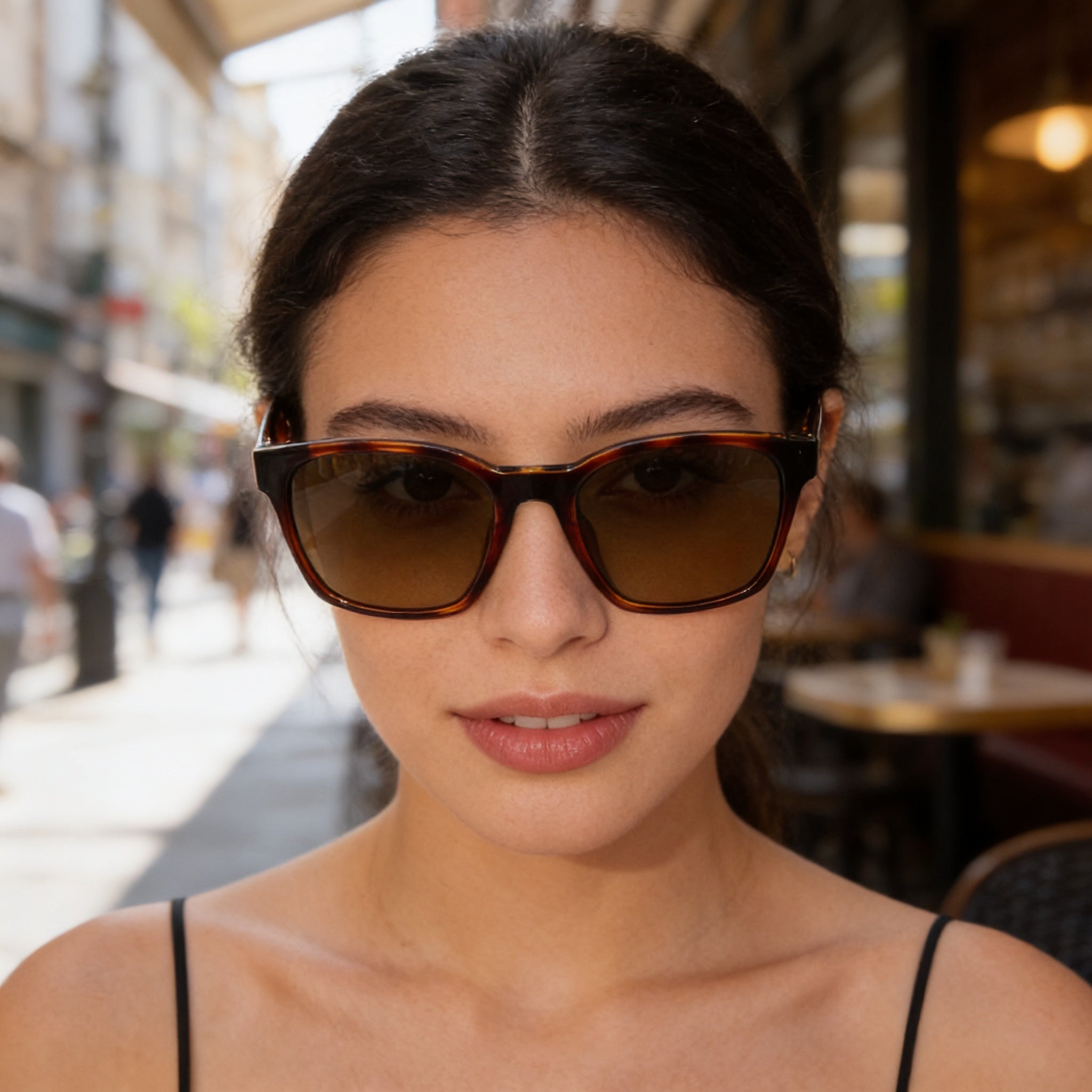 Salvatore Ferragamo Sf959s Unisex Tortoise Plastic Frame UV Protection Eyewear Brown Lens 55mm, Photo 5