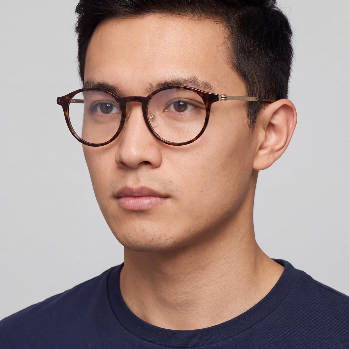 Hugo Boss Boss 1350/F Unisex Eyewear featuring Polyamide Injection-Grilamid Frame in Havana, 49mm, Photo 4