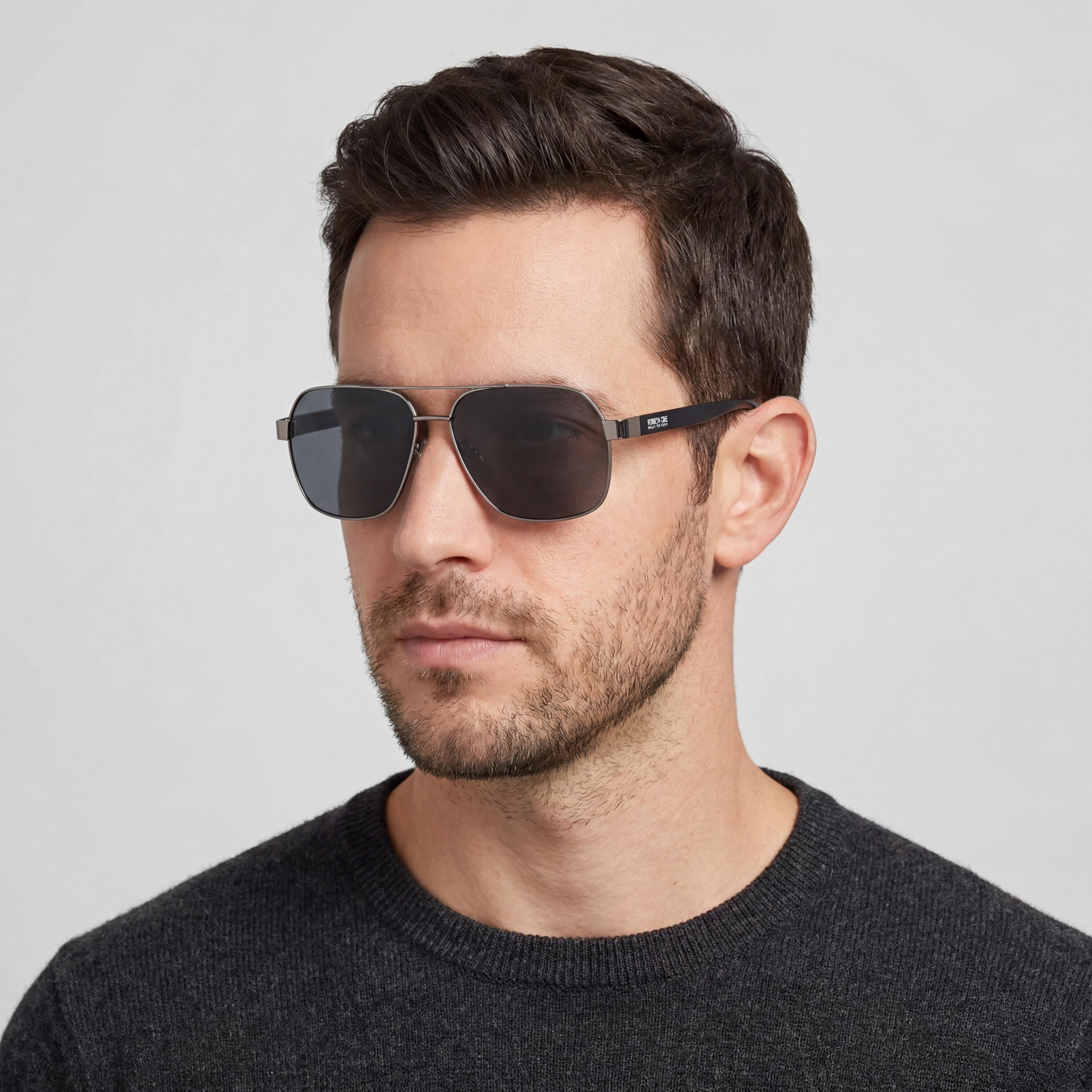 Gafas de sol unisex Kenneth Cole KC2843 08A en color brillante plomizo, 59 mm, Photo 4