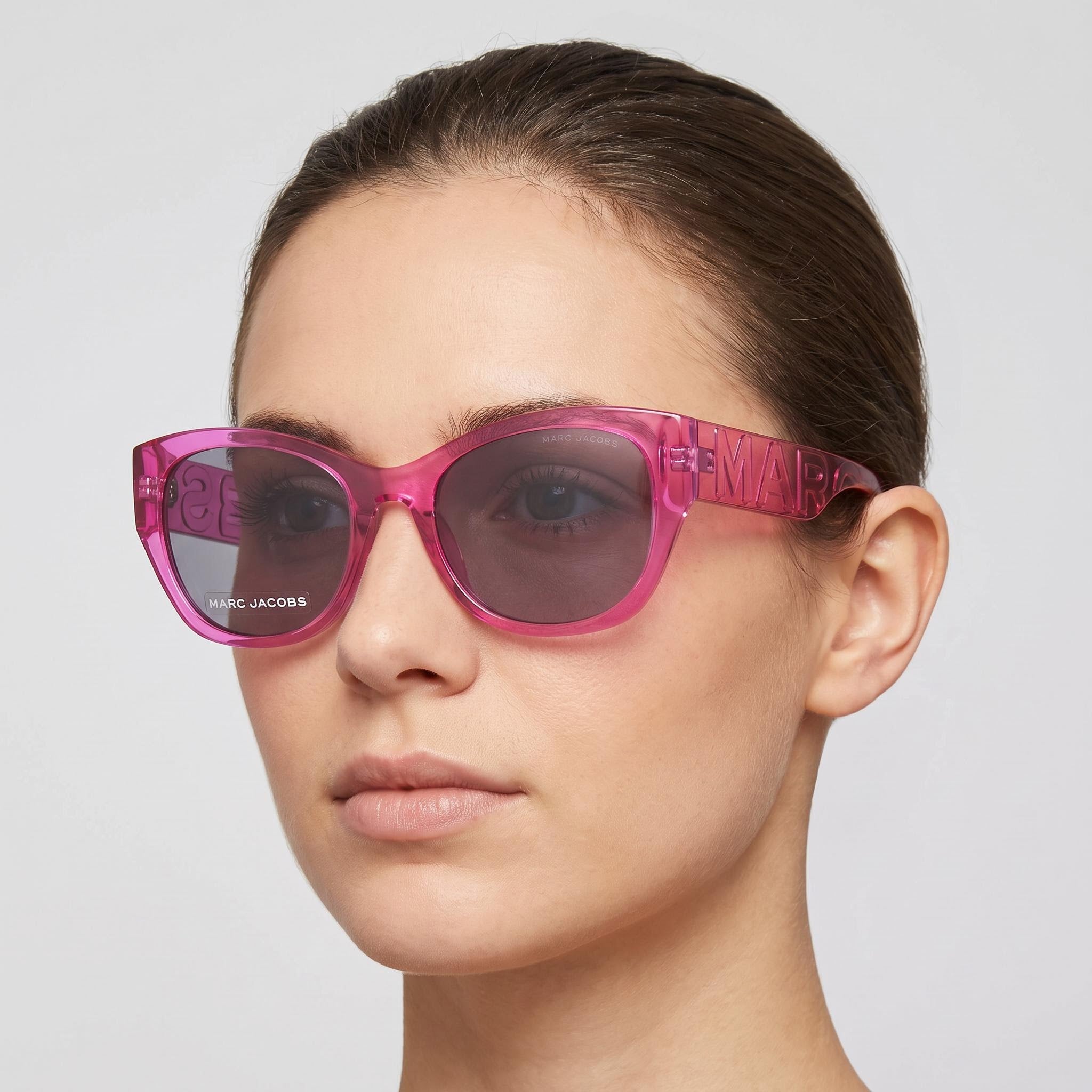 Gafas Marc Jacobs Modern para mujer de plástico fucsia con lentes de policarbonato con protección UV, 54mm, Photo 4