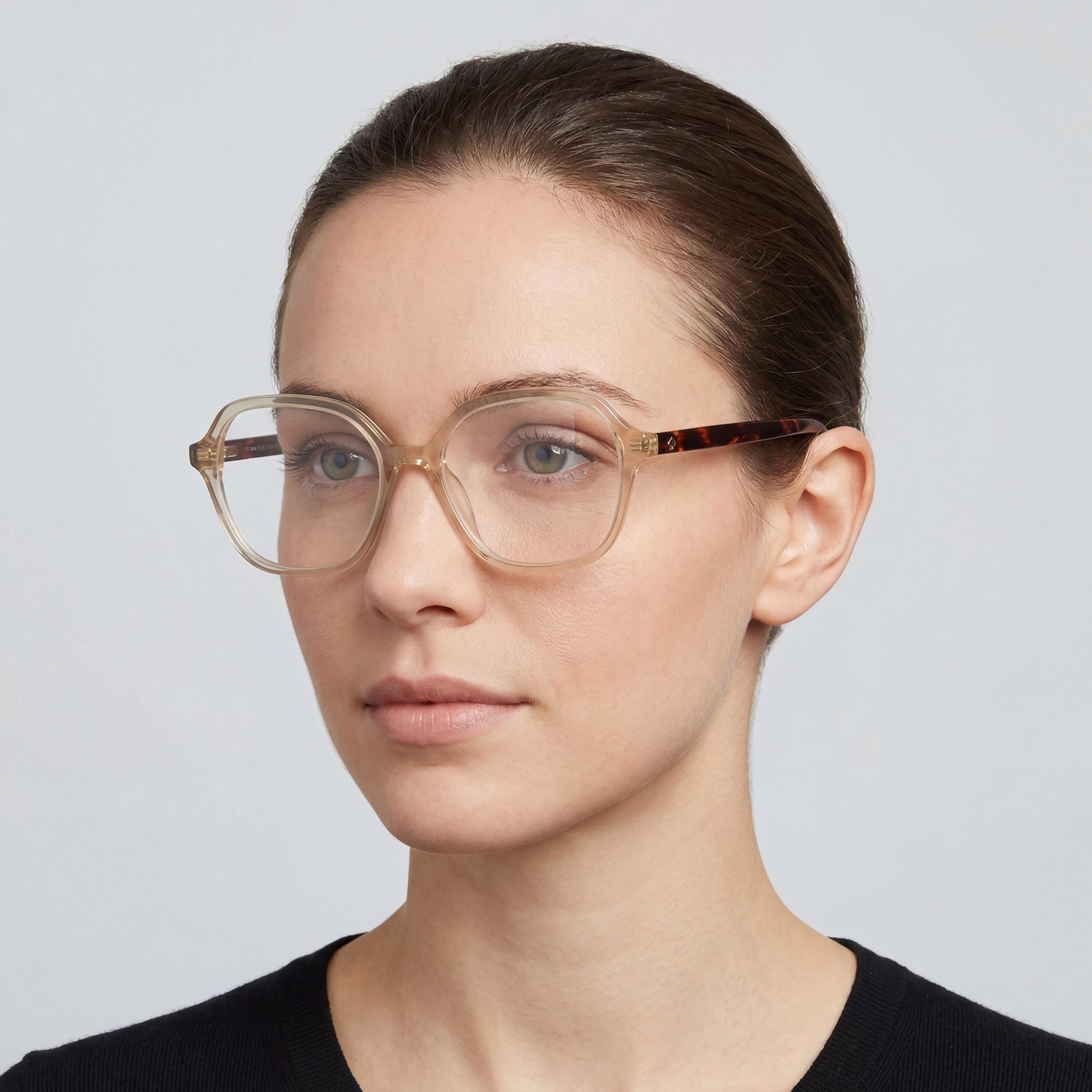 kate spade new york Casual Women's Beige Acetate Eyeglasses 53mm, Photo 4