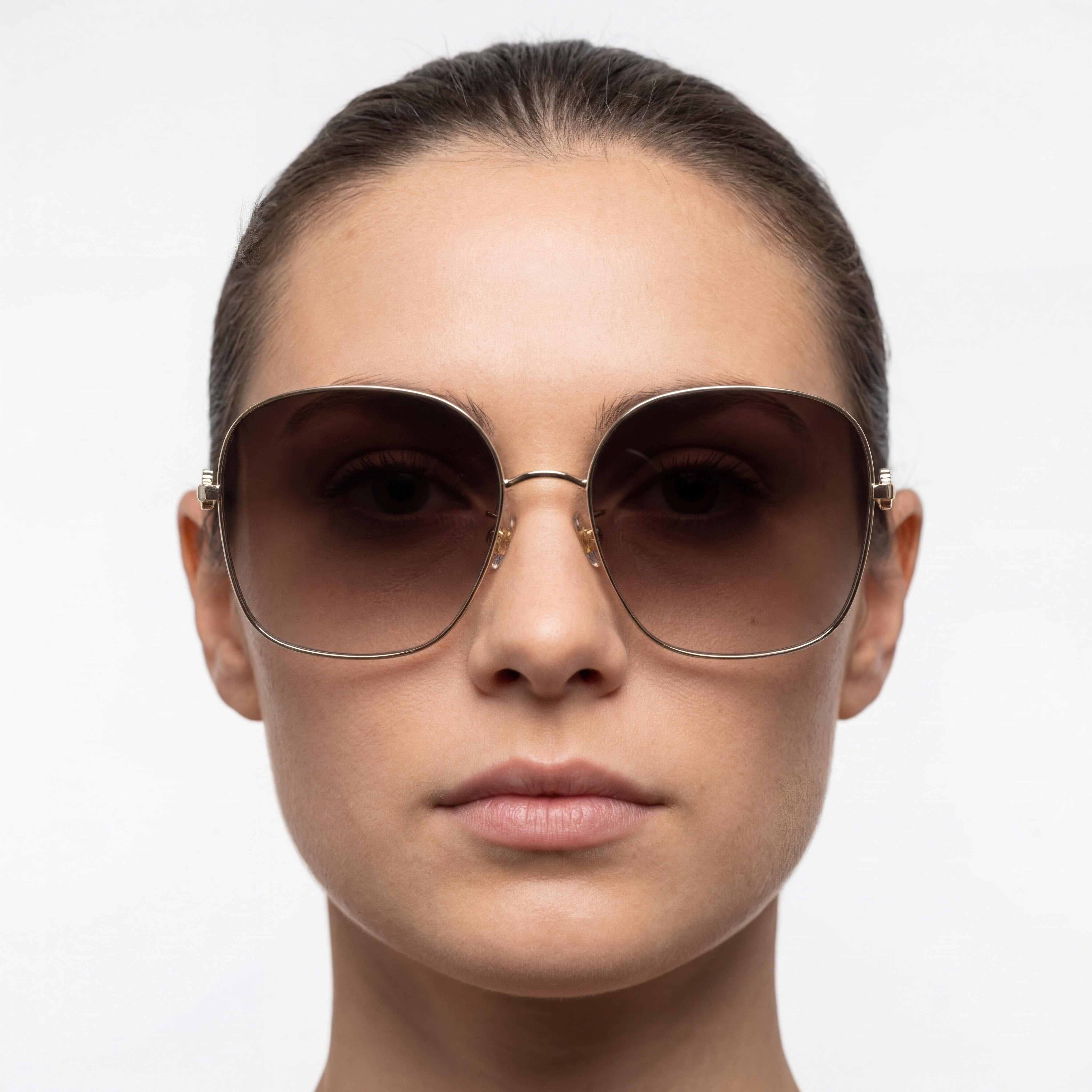 Kate Spade New York Talya/F/S Gold Havana Sunglasses for Women, 59mm, Photo 5