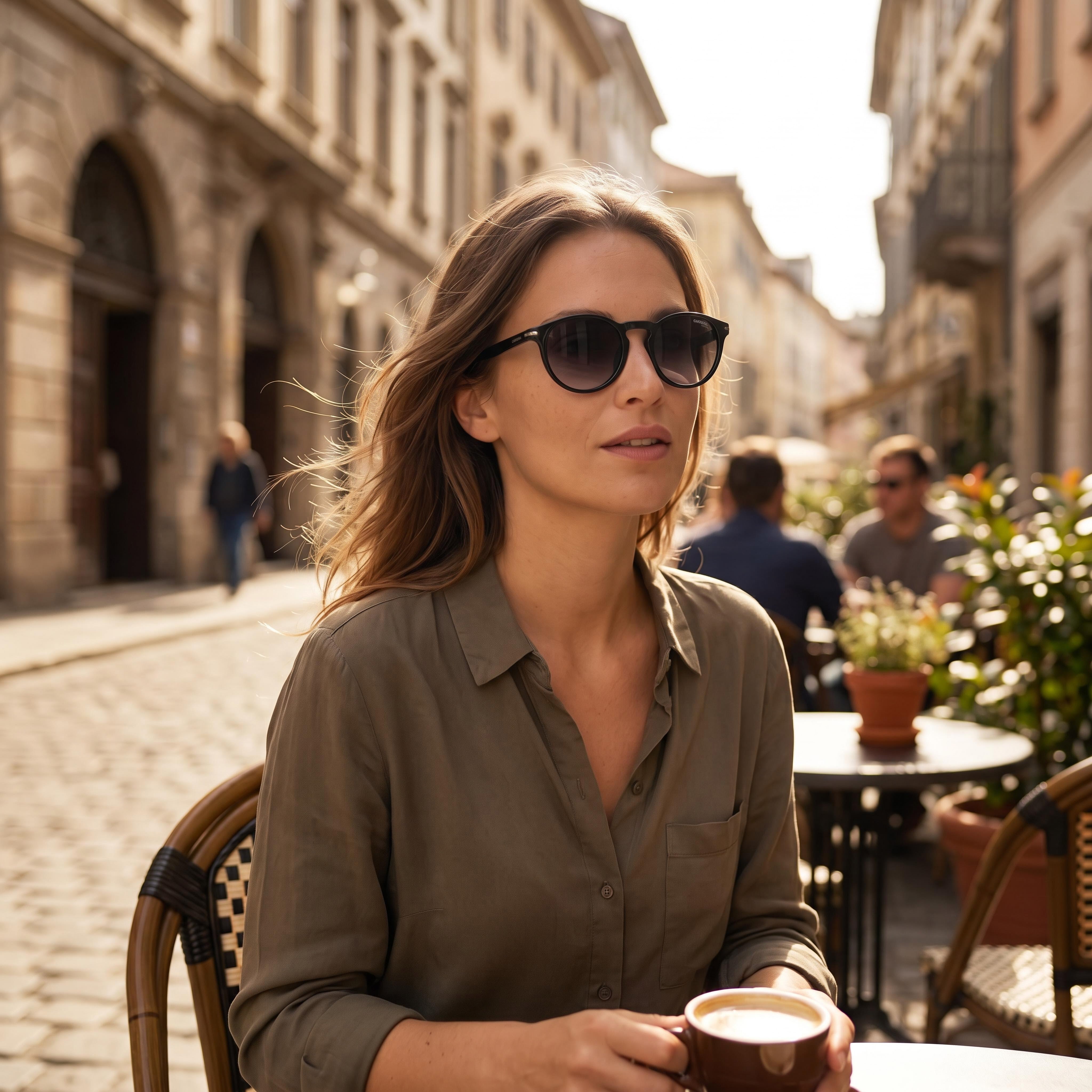Carrera Casual Unisex Havana Acetate Frame Eyewear featuring 100% UV Protection and 50mm Lens Width, Photo 6