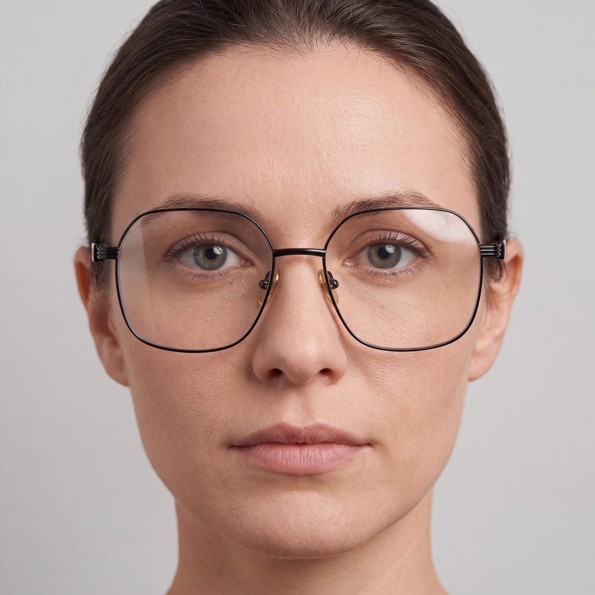 Ferragamo Sf2239 Women's Black Acetate Optical Eyeglasses Frames with Transparent Lenses, Size 55-17-140, Photo 4