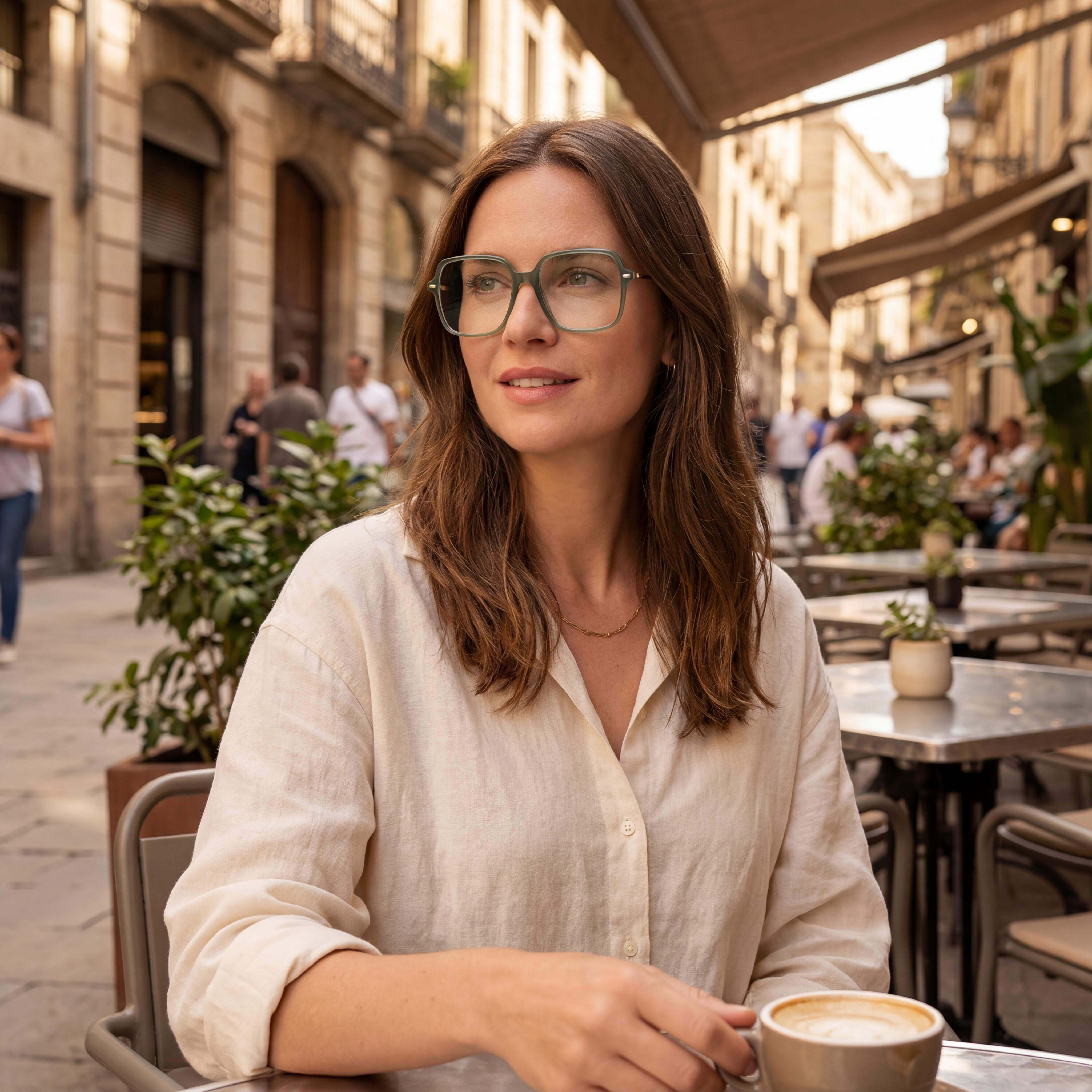 Carrera Casual Women’s Green Acetate Non Eyewear 55mm Lens Width, 16mm Bridge, 140mm Temple, Photo 4