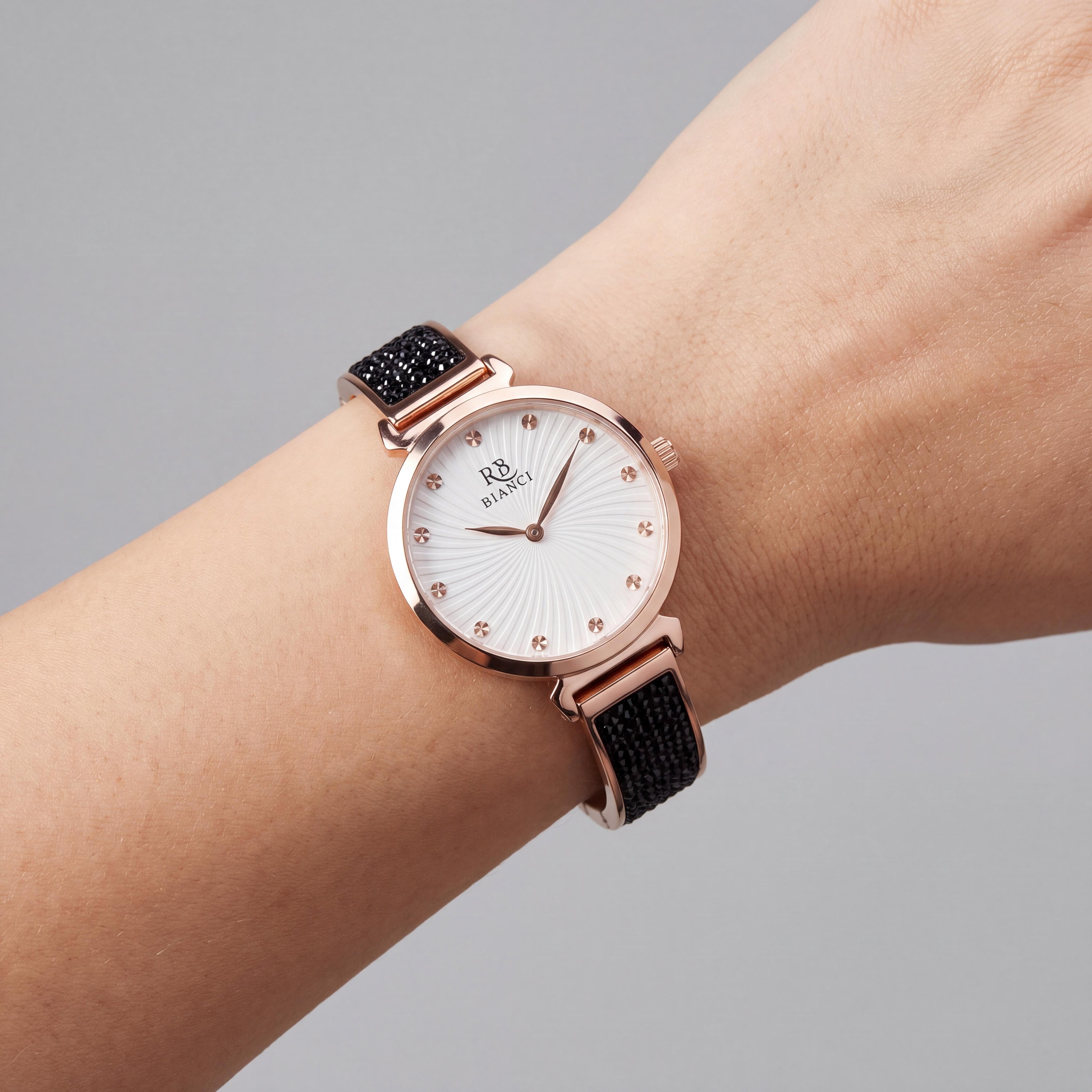 Reloj de cuarzo Seapro Casual para mujer de acero inoxidable con esfera blanca, resistente al agua y cristal mineral resistente a los arañazos, Photo 3
