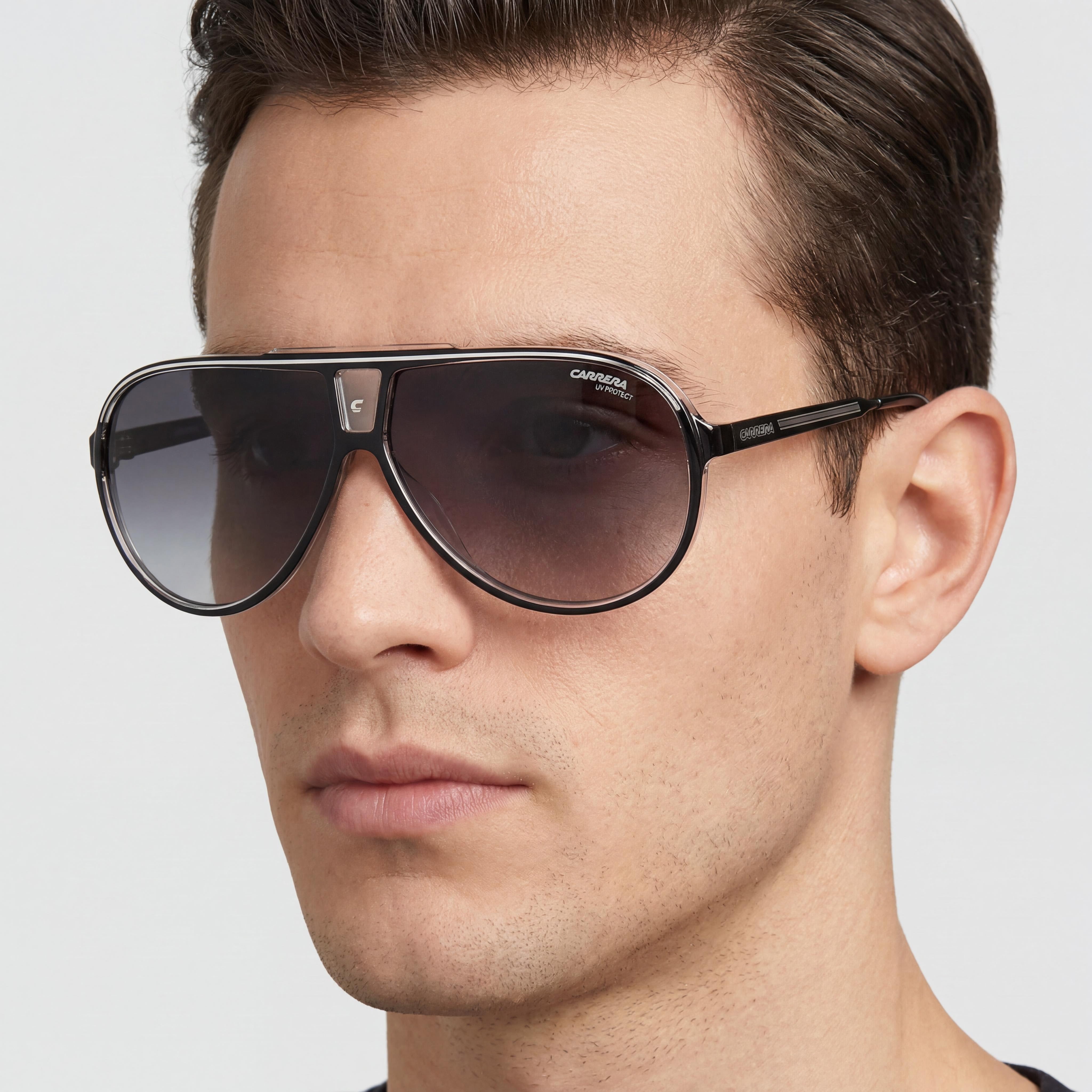 Gafas de sol de aviador Carrera 1050/S 80S negras para hombre, Photo 4