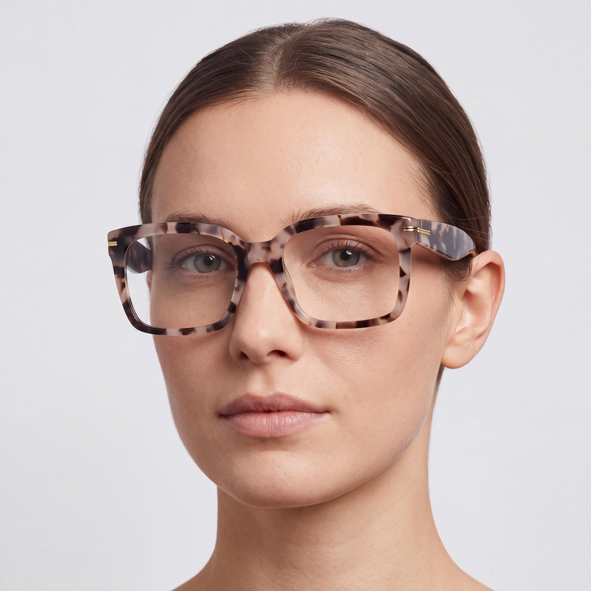 Gafas de sol HUGO BOSS BLACK 1733 para mujer, montura de plástico color Habana rosa clásico, lentes de policarbonato no polarizadas, 53 mm, Photo 3