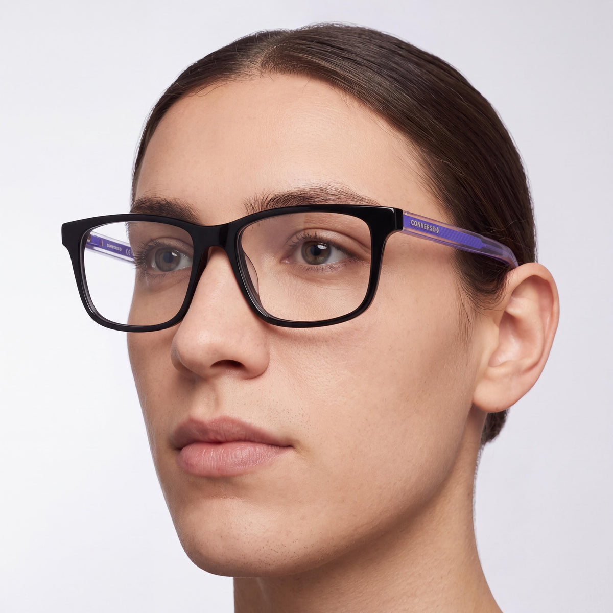 Converse Cv5082y Classic Black Acetate Unisex Prescription-Ready Optical Frames 51mm, Photo 5