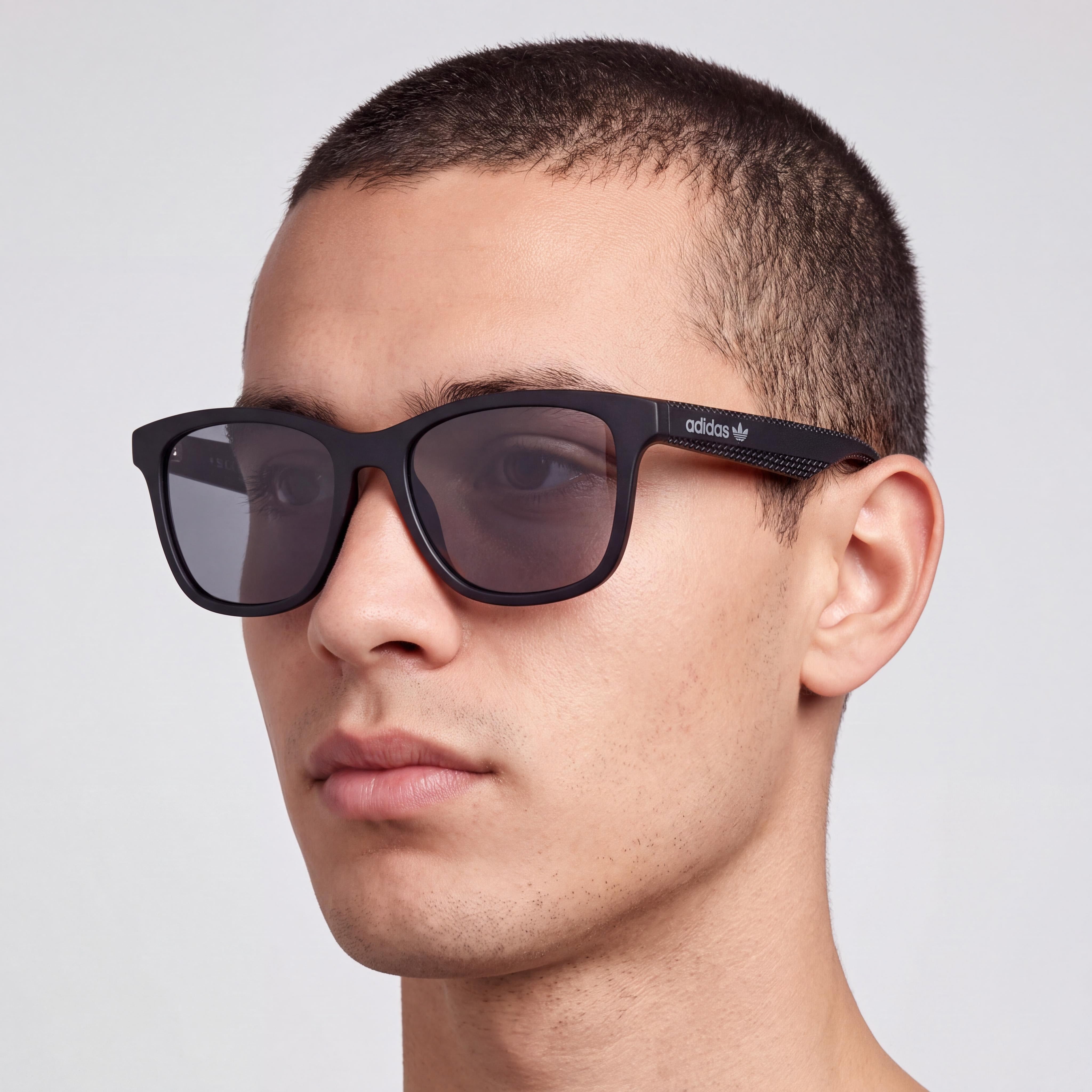 adidas Originals Or0069 Unisex Injected Matte Black UV Protection Sunglasses 54mm, Photo 5