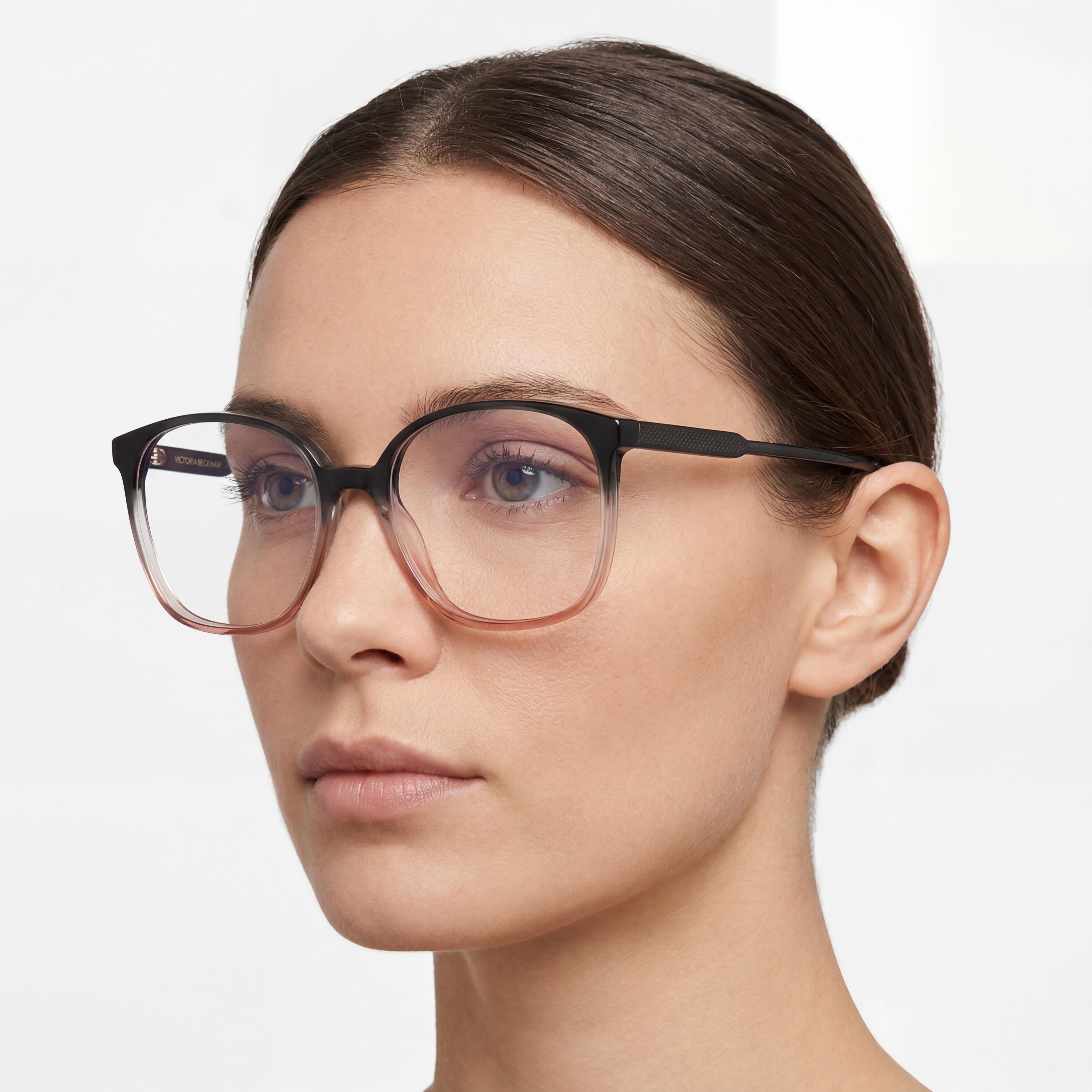 Victoria Beckham Modern Women's Polarized Metal Sunglasses in Grey Rose Caramel, 55mm Lens Width, Photo 4