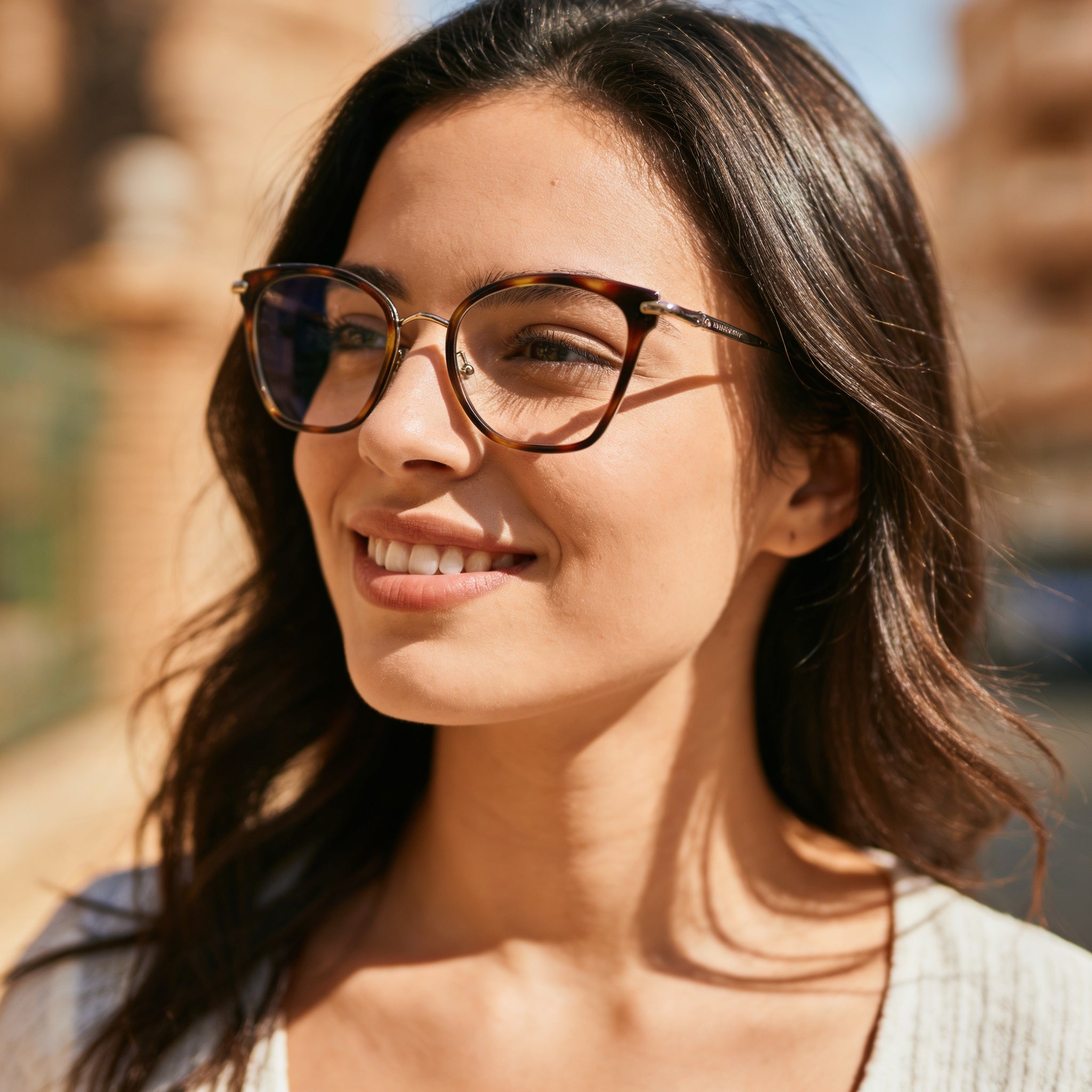 Longchamp Modern Women's Multi-coloured Plastic Frame Non- Eyeglasses 52-19-140, Photo 5