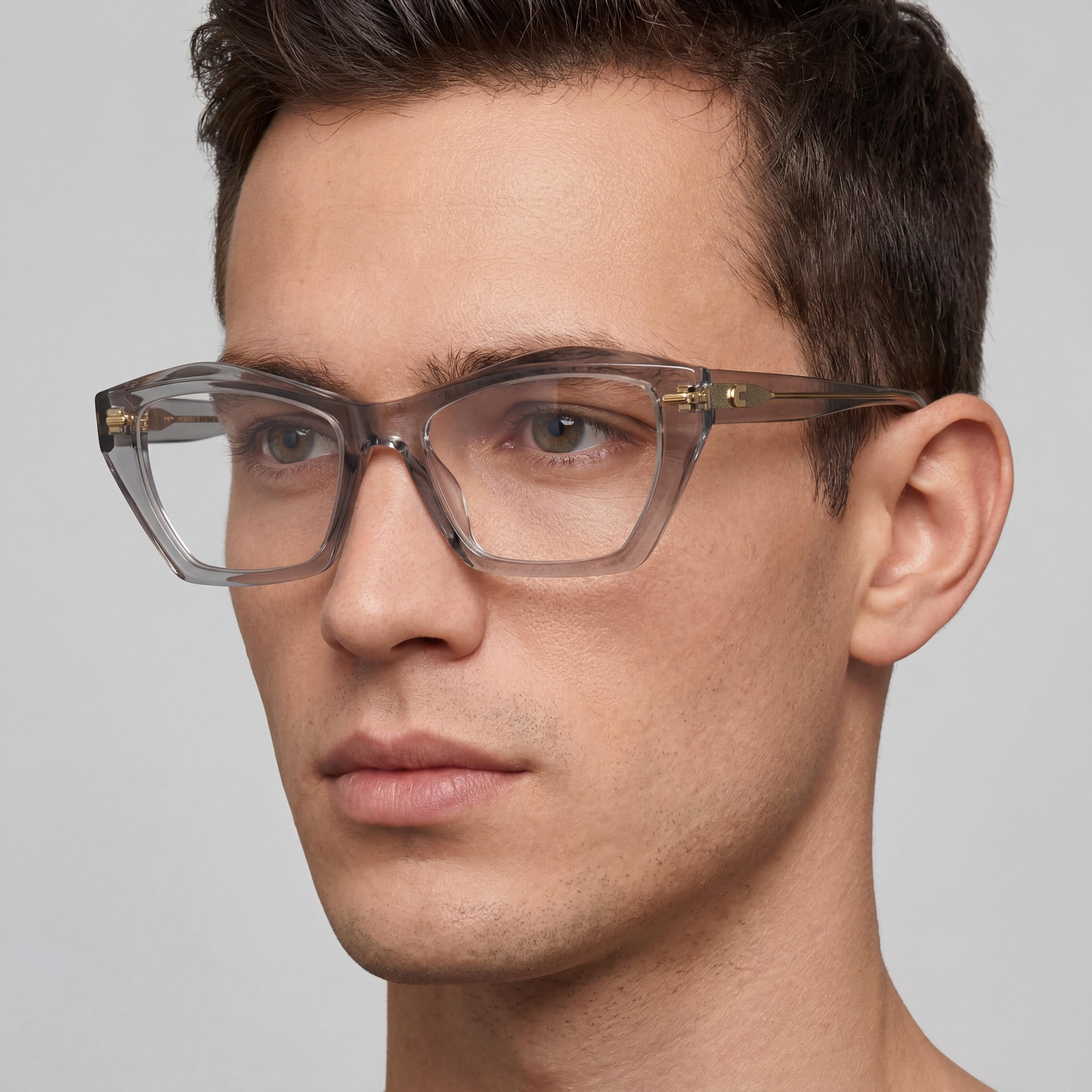 Armazón de gafas Carrera Casual para hombre, de acetato gris, con 53 mm de ancho de lente, 18 mm de puente, 140 mm de longitud de patilla, Photo 5