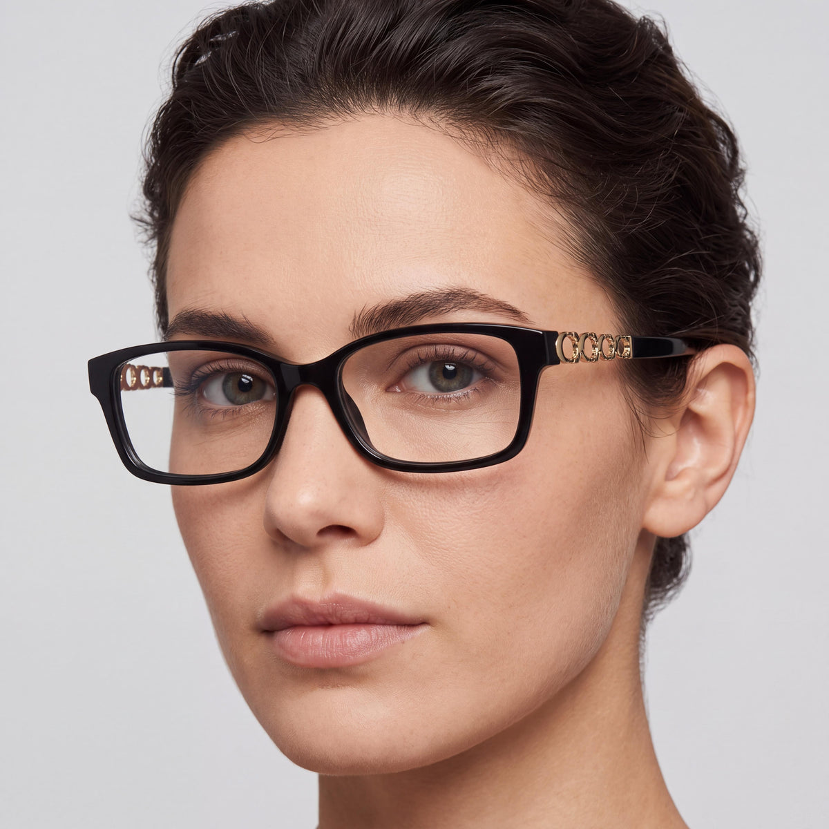 Coach Hc 6148 Women's Classic Style Black Plastic Frame Sunglasses, Lens 50mm Bridge 16mm Temple 140mm, Photo 3