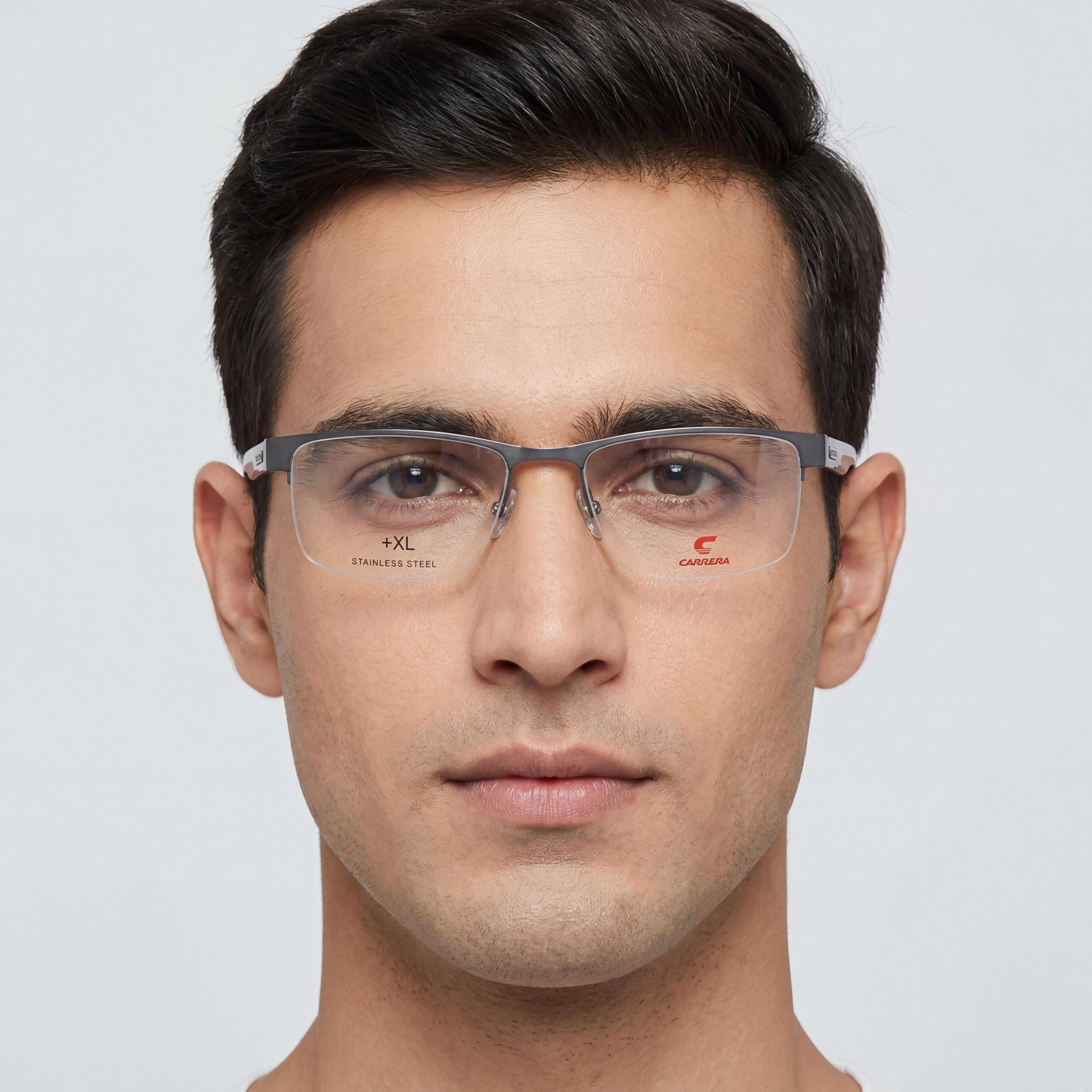 Carrera 8888 Dark Ruth Square Unisex Eyeglasses, Alloy Steel 55mm, Photo 4