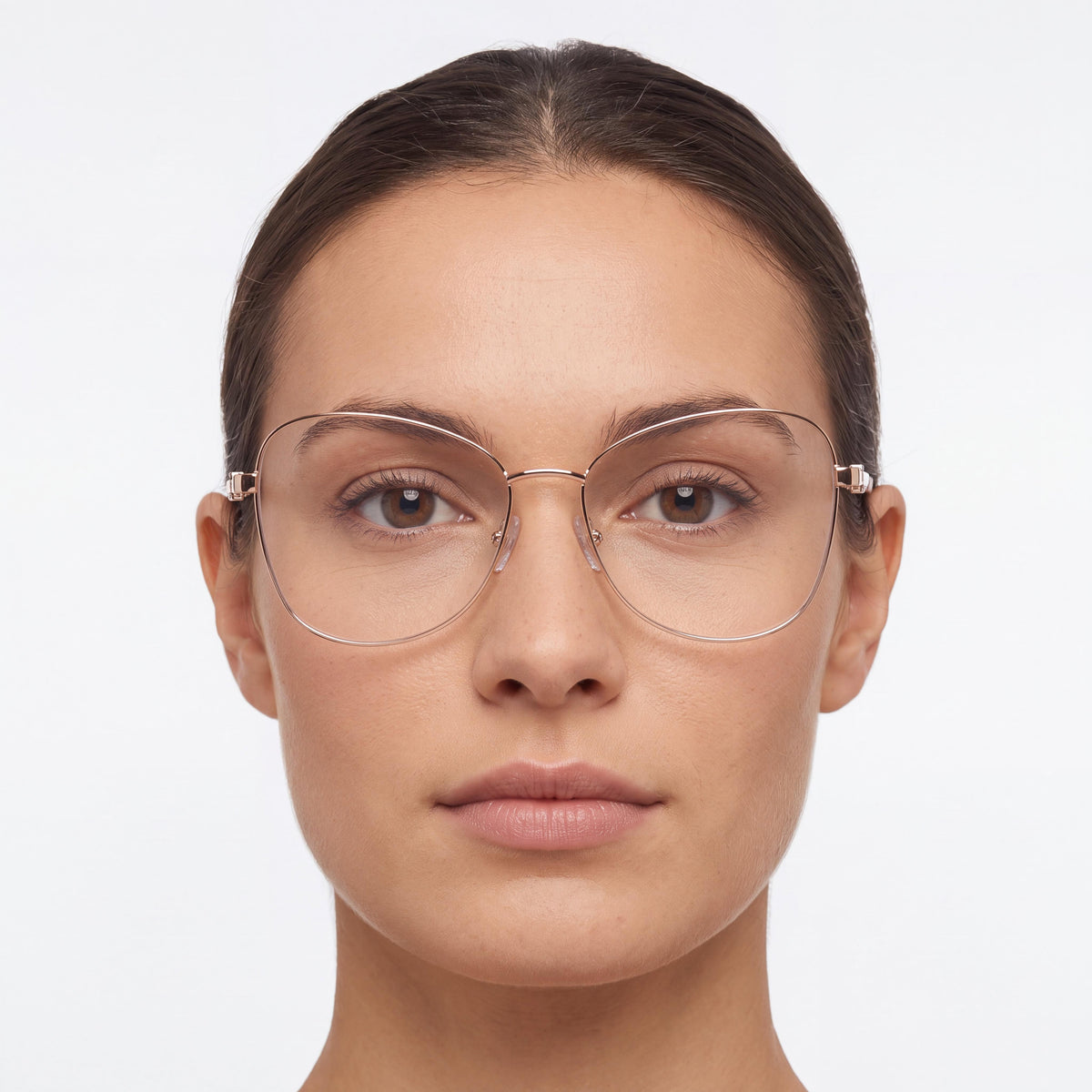 M Missoni Modern Women's Gold Copper Stainless Steel Frame Polycarbonate Lens Eyewear 56mm Lens Width, Photo 4