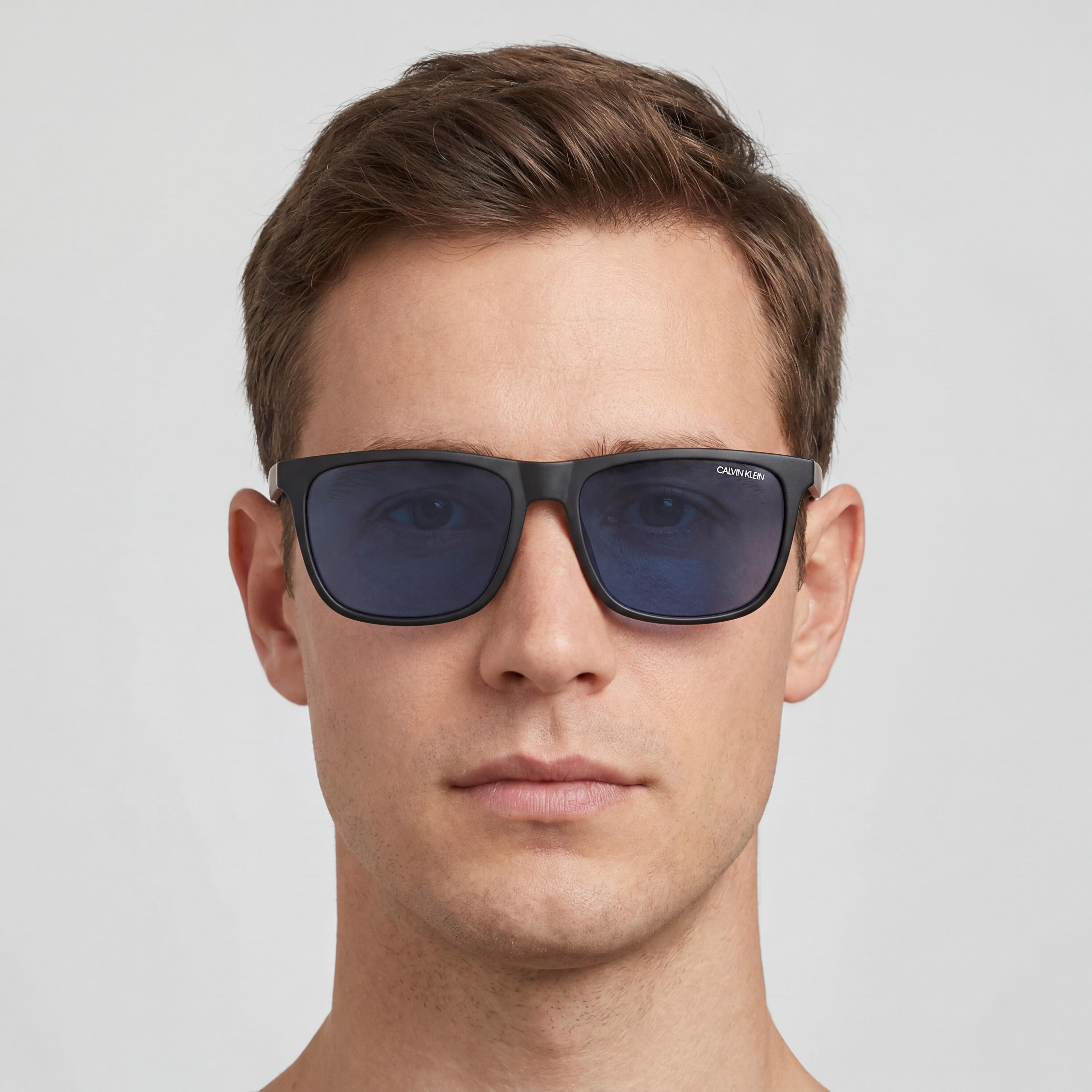 Calvin Klein CK20520S 001 Matte Black Sunglasses for Men, 57mm, Photo 5