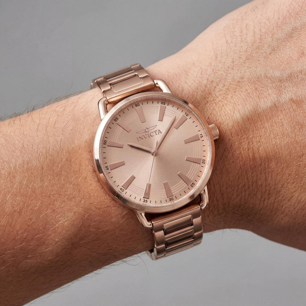 Invicta Wildflower 48330 Women's Quartz Rose-Gold Stainless Steel Bracelet 38mm Watch