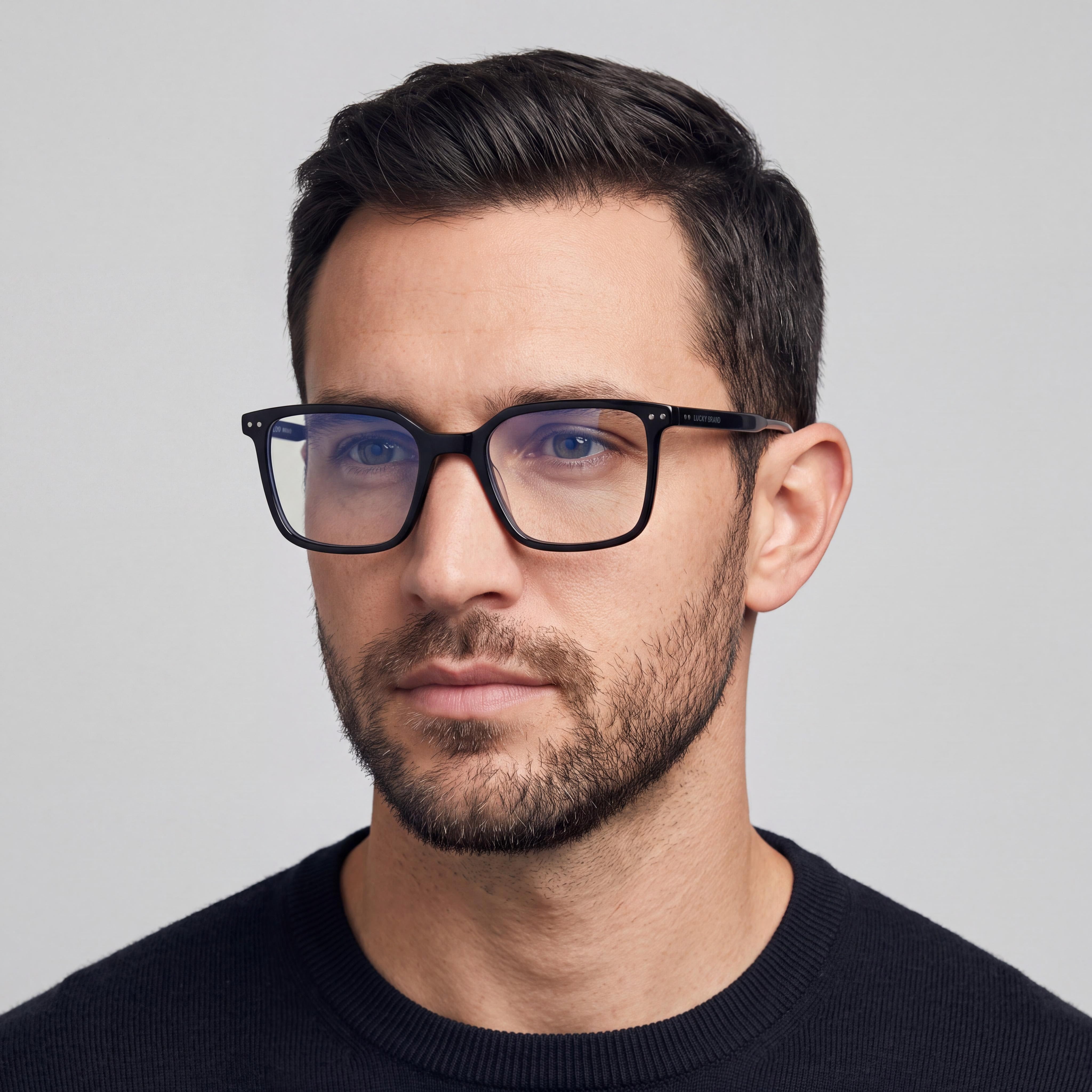 Lucky Brand Men’s Black Optical Eyewear, Photo 4