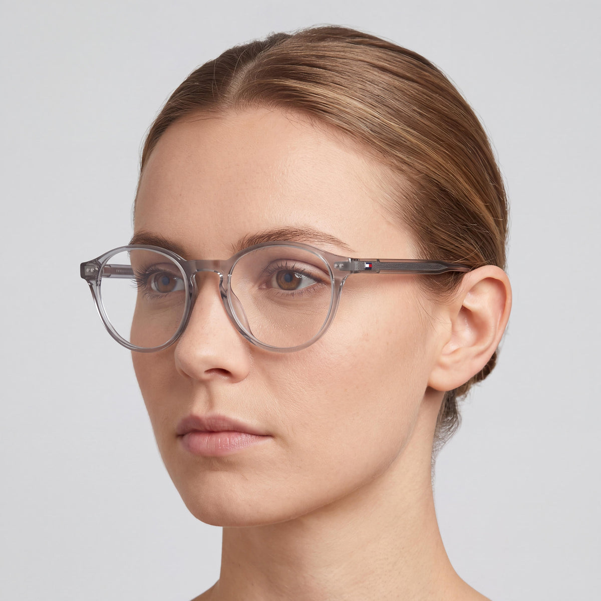 Gafas de sol Tommy Hilfiger 2129 para mujer, clásicas, ligeras, con montura de plástico multicolor y lentes de policarbonato de 51 mm, Photo 4