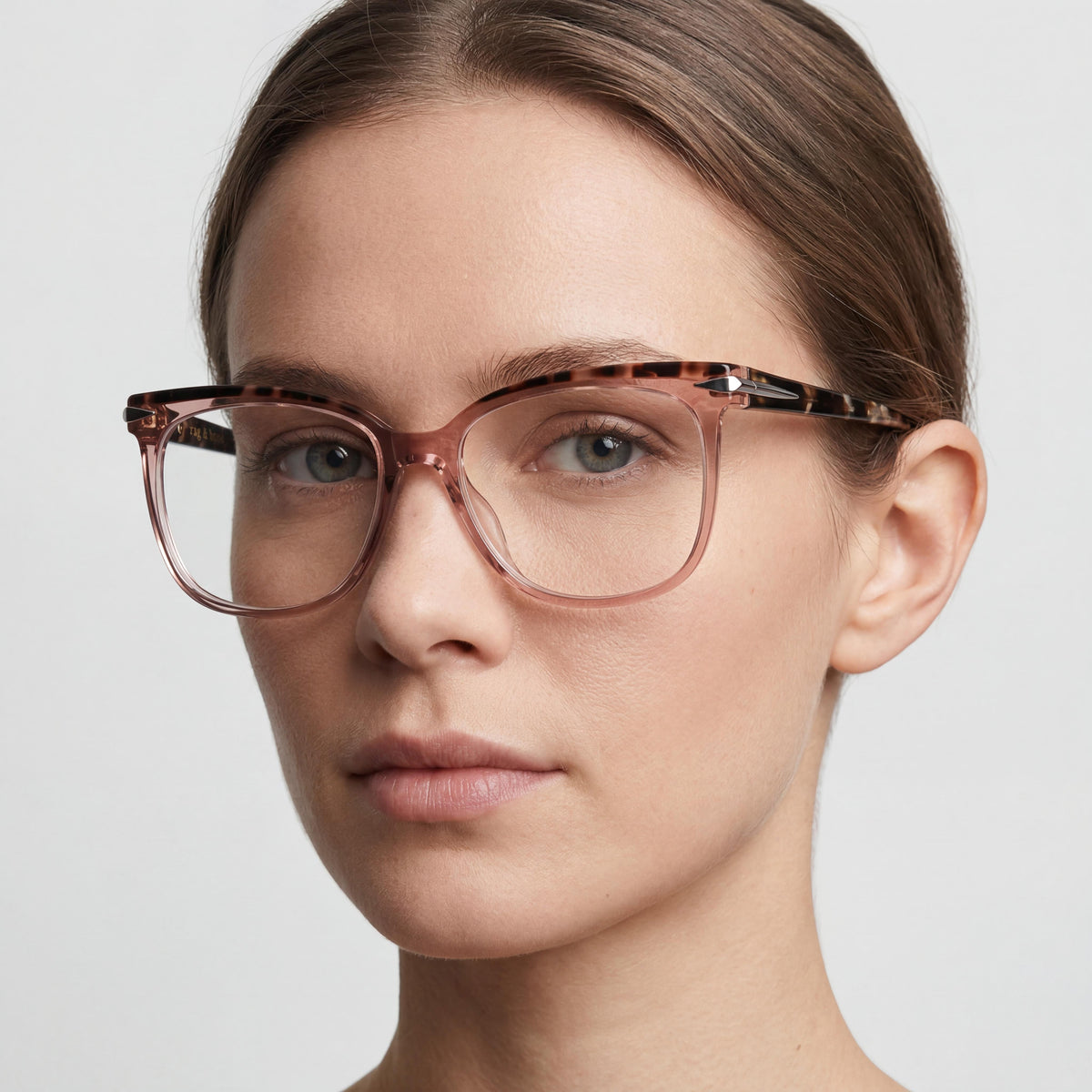 Rag & Bone Rnb 3024 Modelo Montura Metálica Gafas de Mujer con Lentes de Policarbonato Rosa 53-16-140, Photo 4