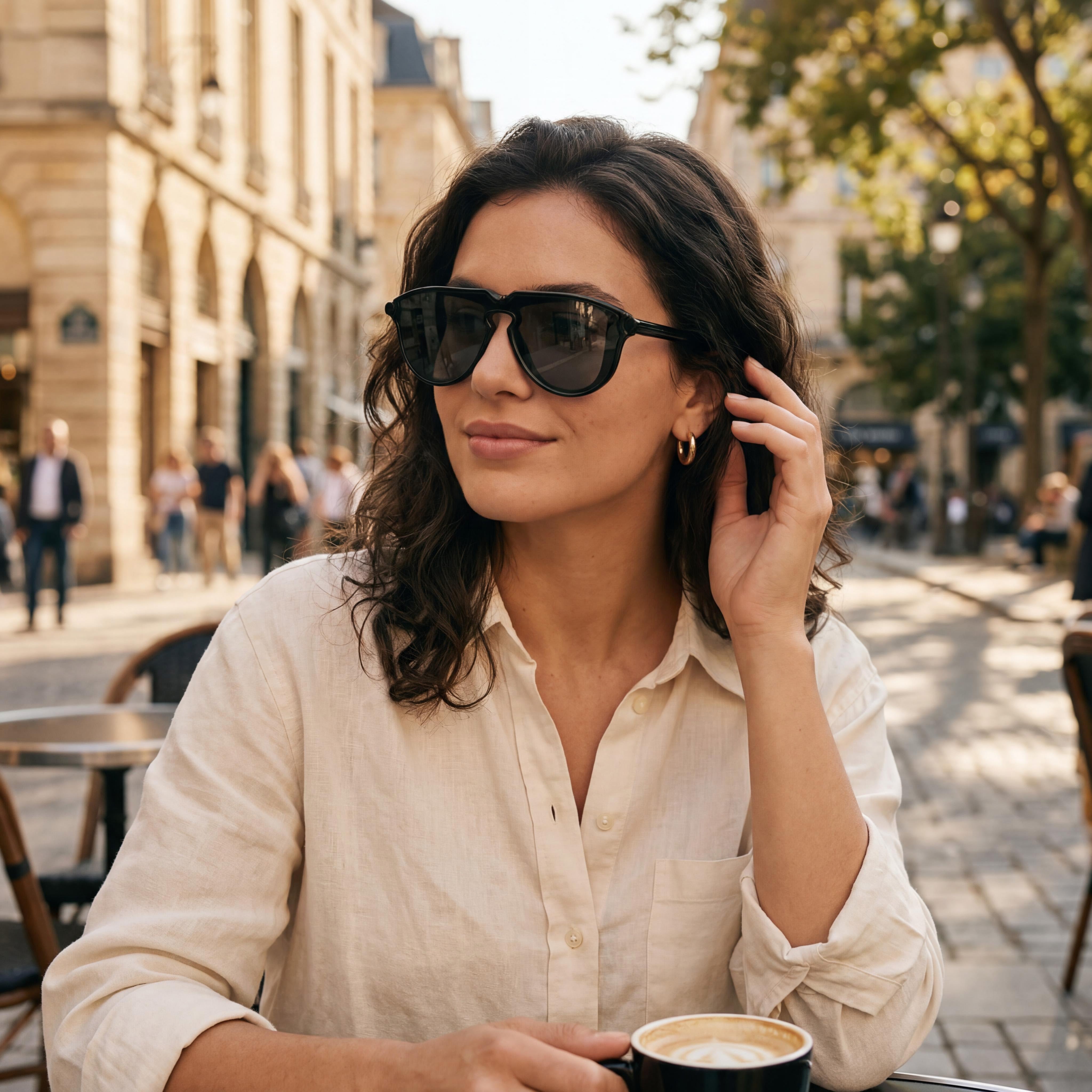 BURBERRY 0BE4427 Unisex Acetate Dark Grey Frame Non-Polarized Dark Grey Lens Sunglasses 36-136-145mm, Photo 5