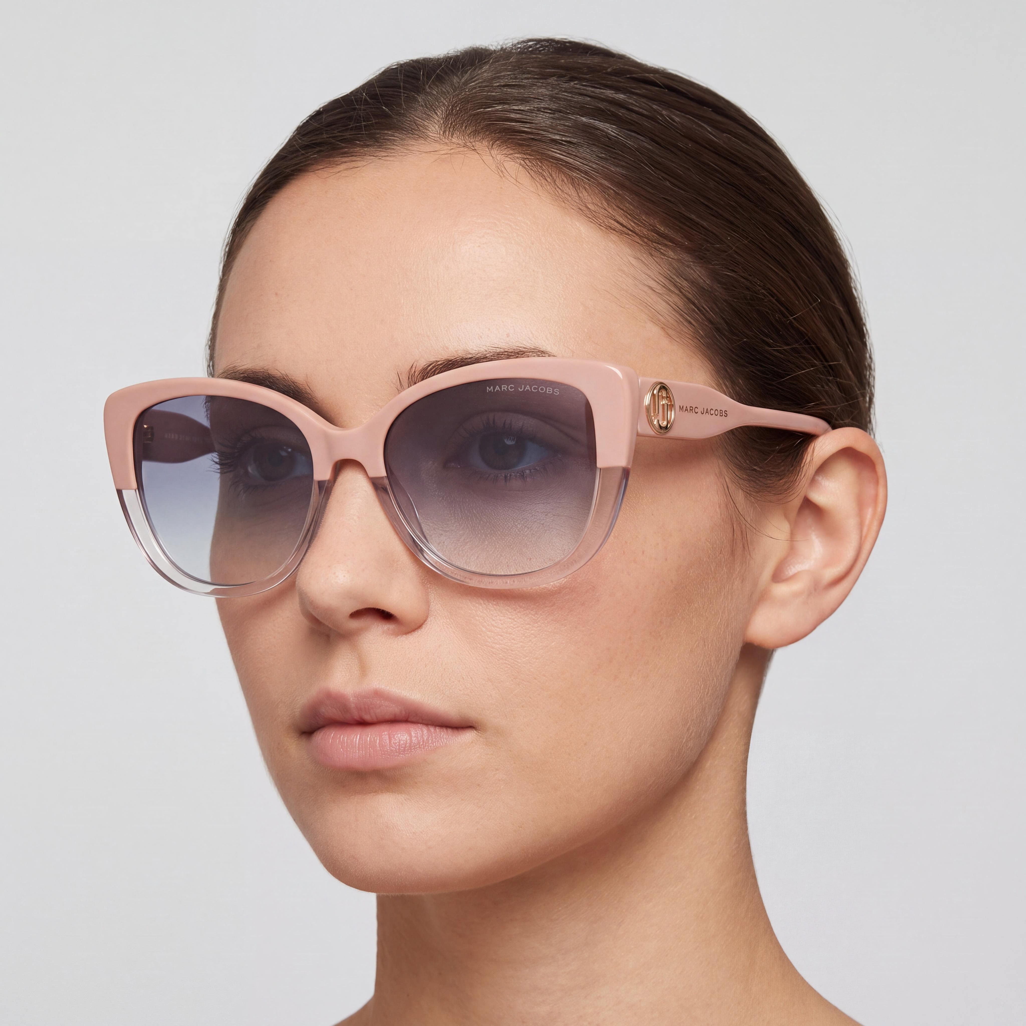 Marc Jacobs MARC815 Classic Women's Acetate Eyewear Beige 17-17-145, Photo 5