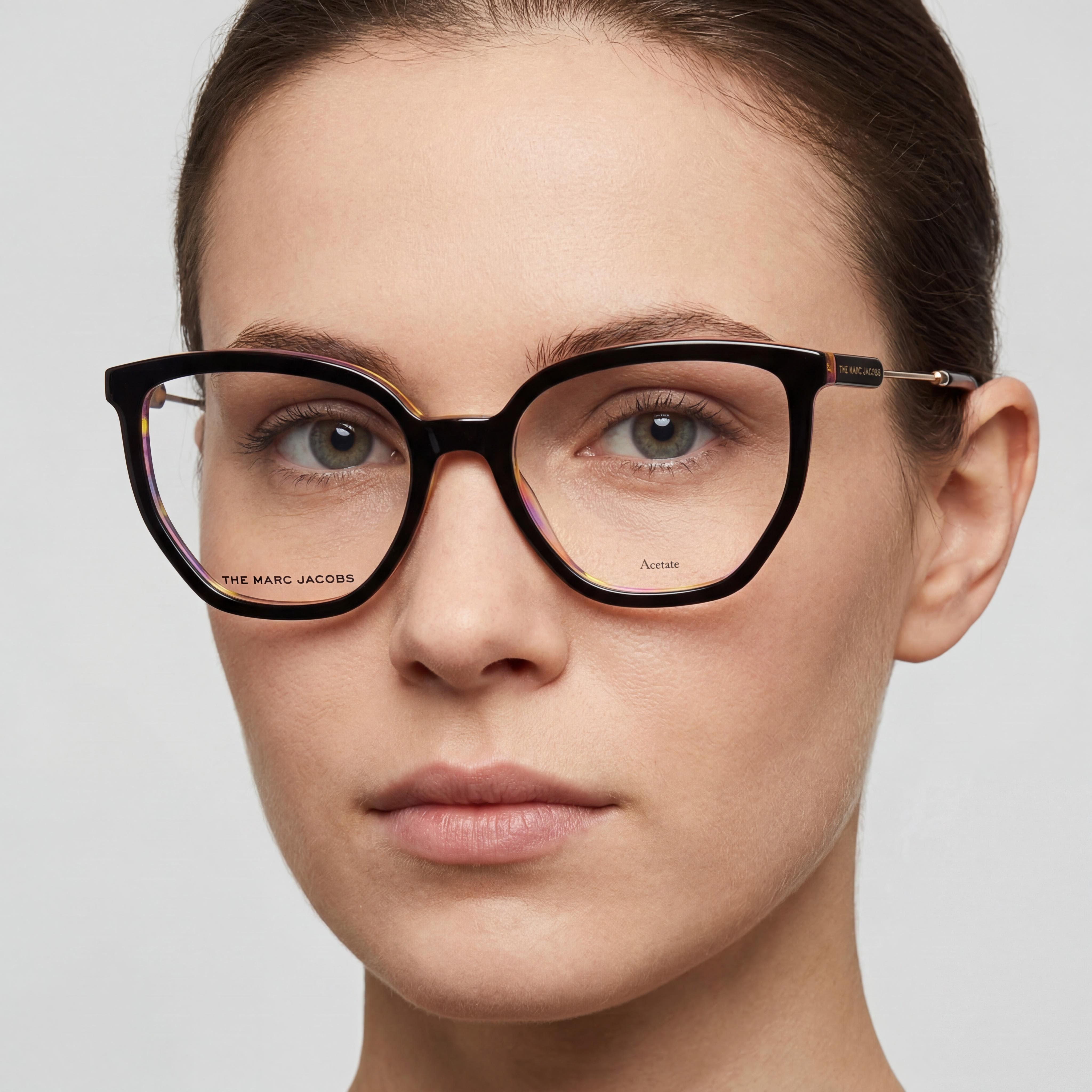 Gafas Marc Jacobs MARC 596 Negras Rectangulares para Mujer, 54mm, Photo 4